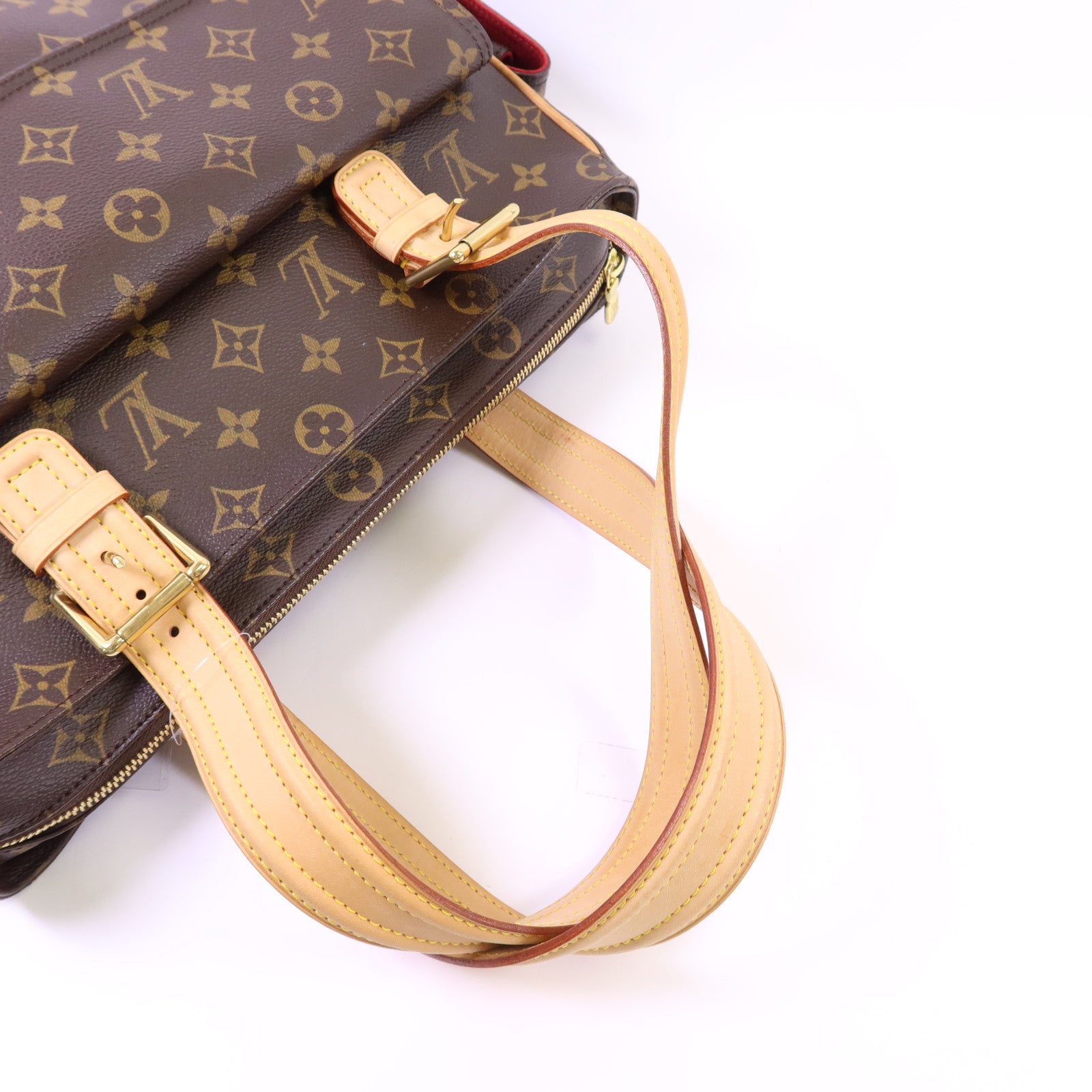 LOUIS VUITTON Monogram Multipli Cite金扣肩背袋