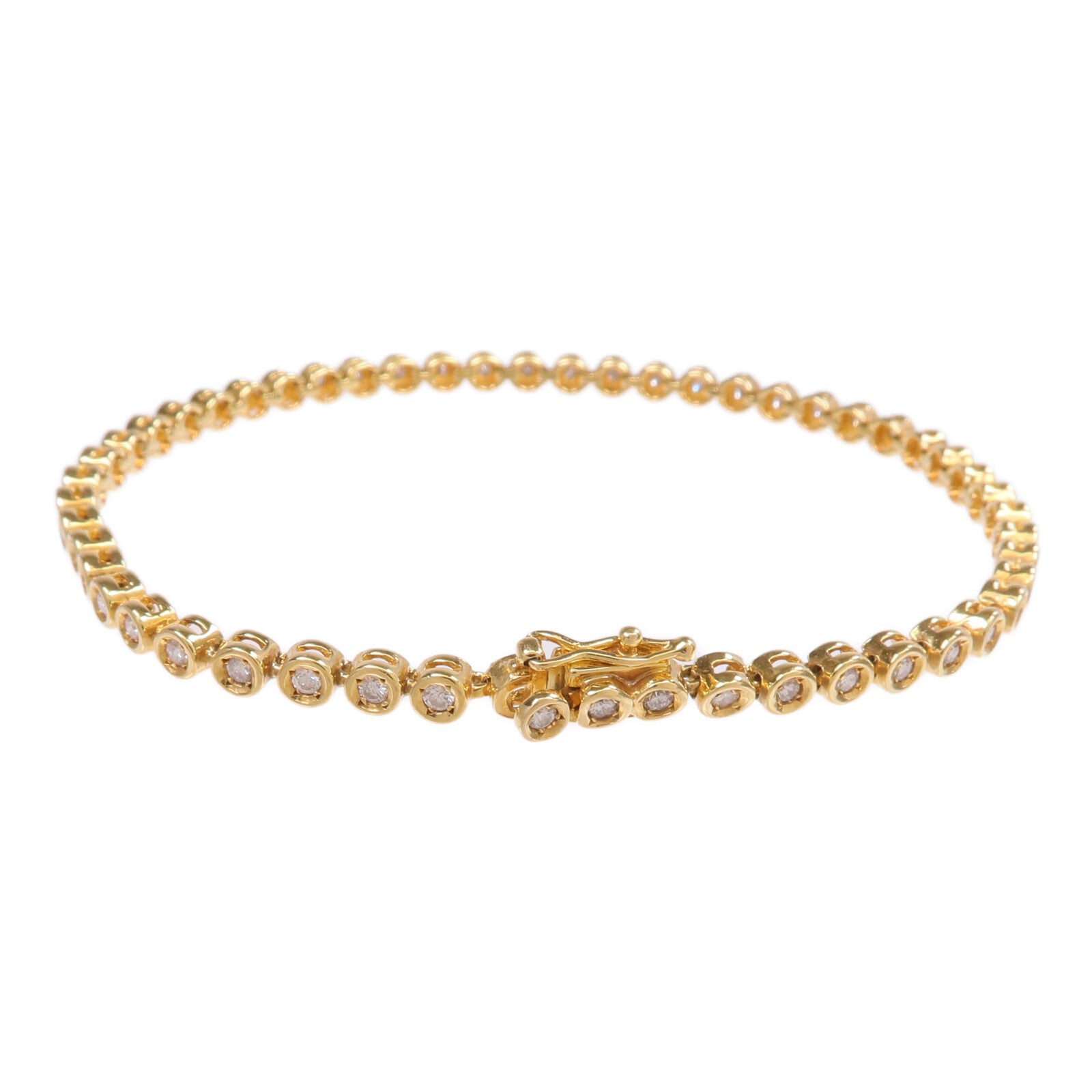 JEWELRY 【激減優惠】18K黃金Diamond Bracelet鑽石手鏈