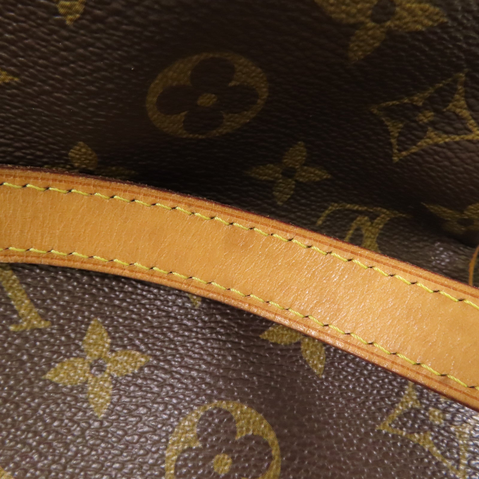 LOUIS VUITTON LV GHW Totally MM Shoulder Tote Bag M56689 Monogram Brown