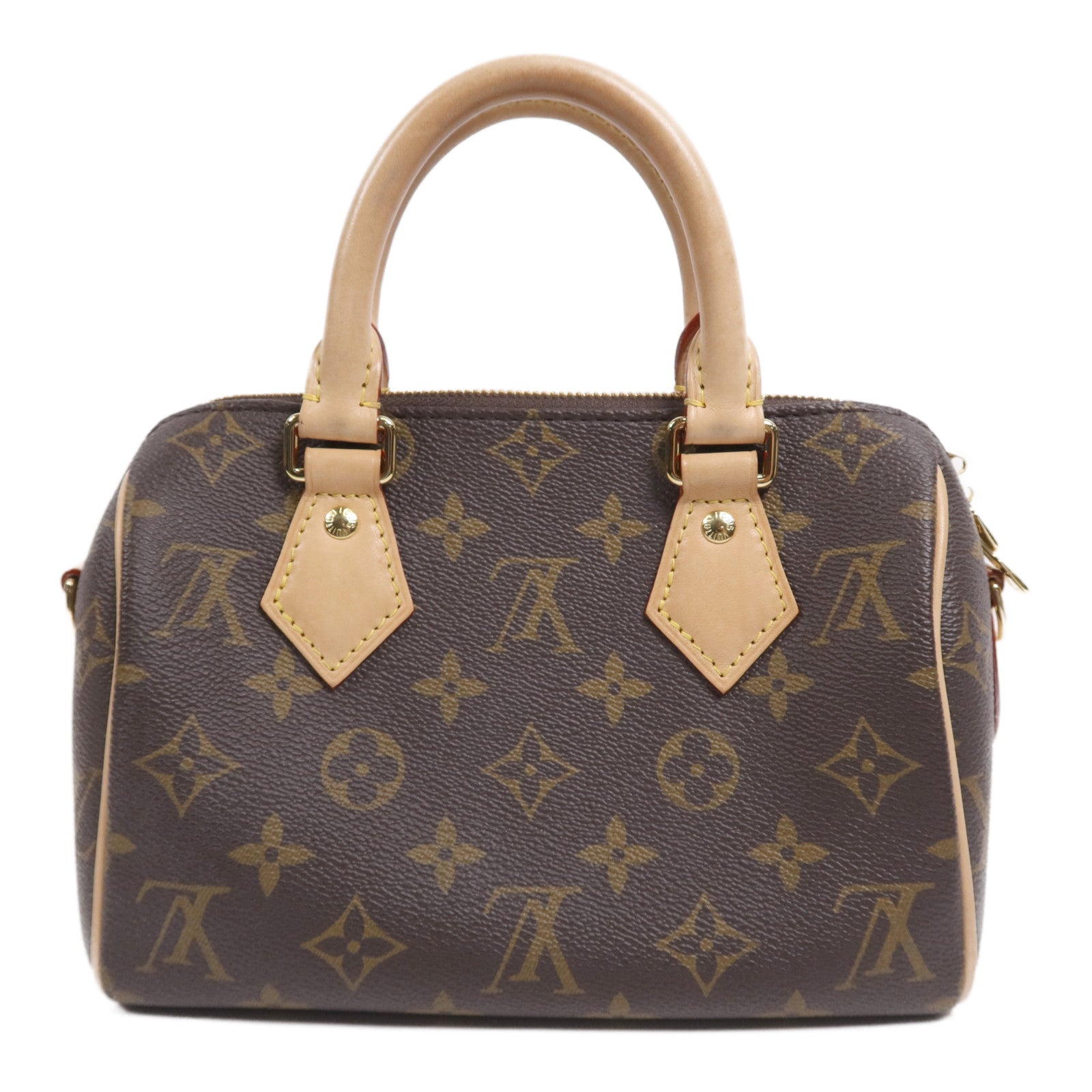 LOUIS VUITTON Monogram Speedy Bandouliere 20金扣手挽肩背兩用袋