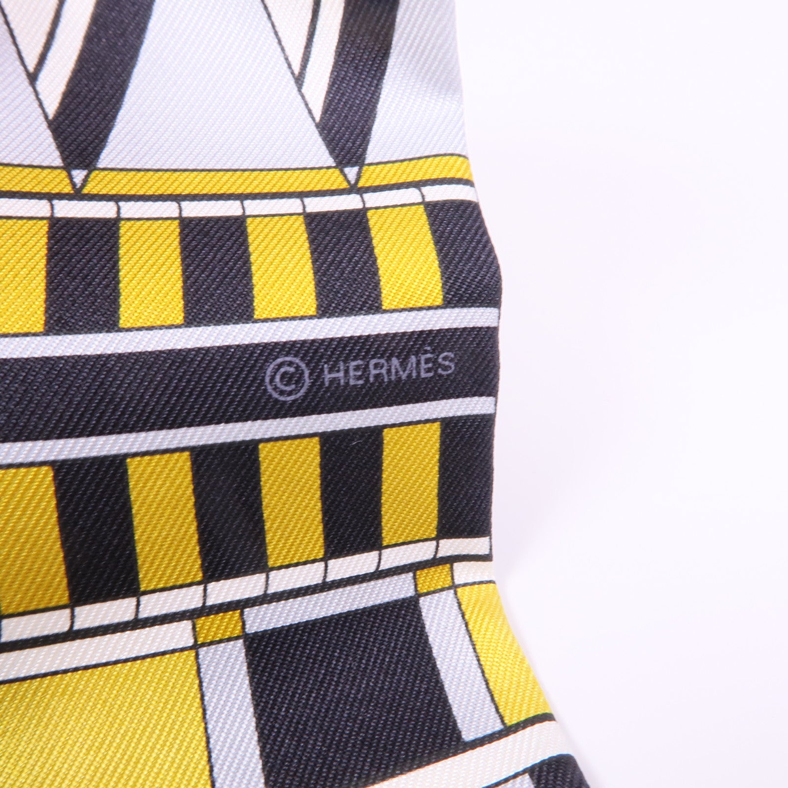 HERMES 絲質Twilly絲巾