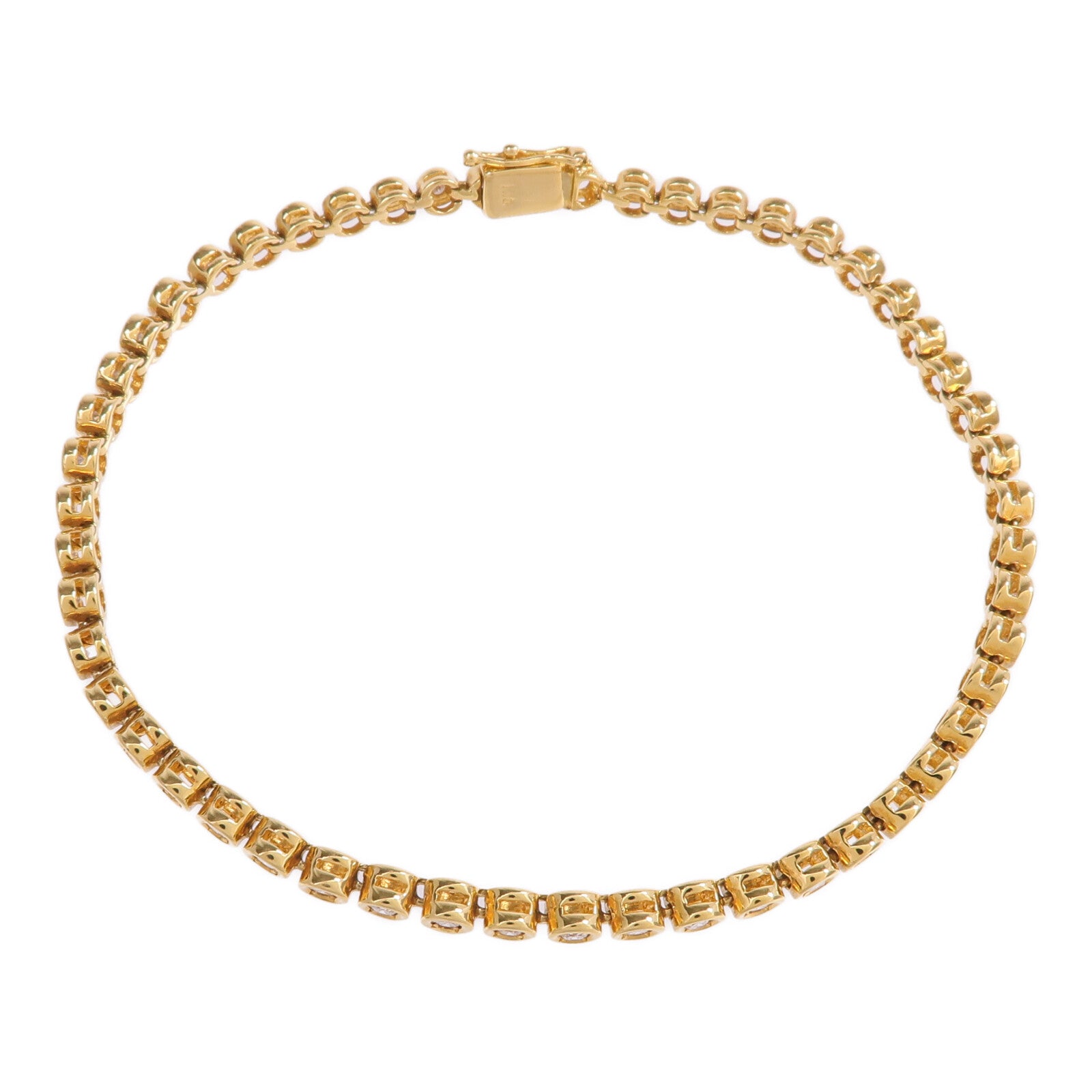 JEWELRY 【激減優惠】18K黃金Diamond Bracelet鑽石手鏈