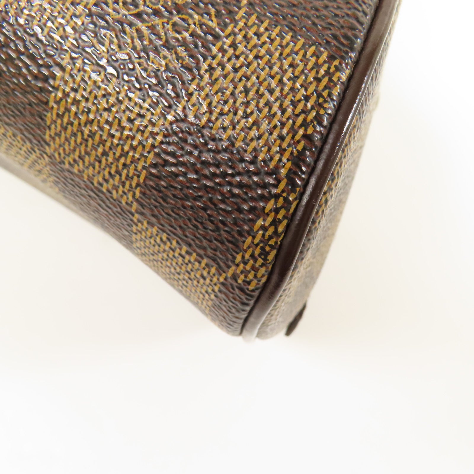 LOUIS VUITTON Damier Rivera Mini金扣手挽袋