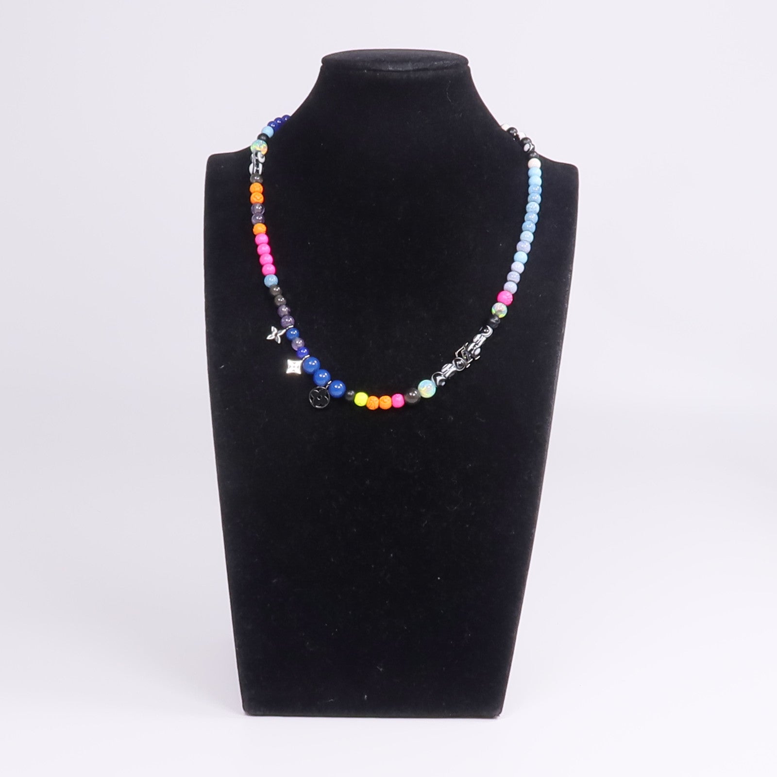 LOUIS VUITTON PVC/金屬Beads Necklace項鍊