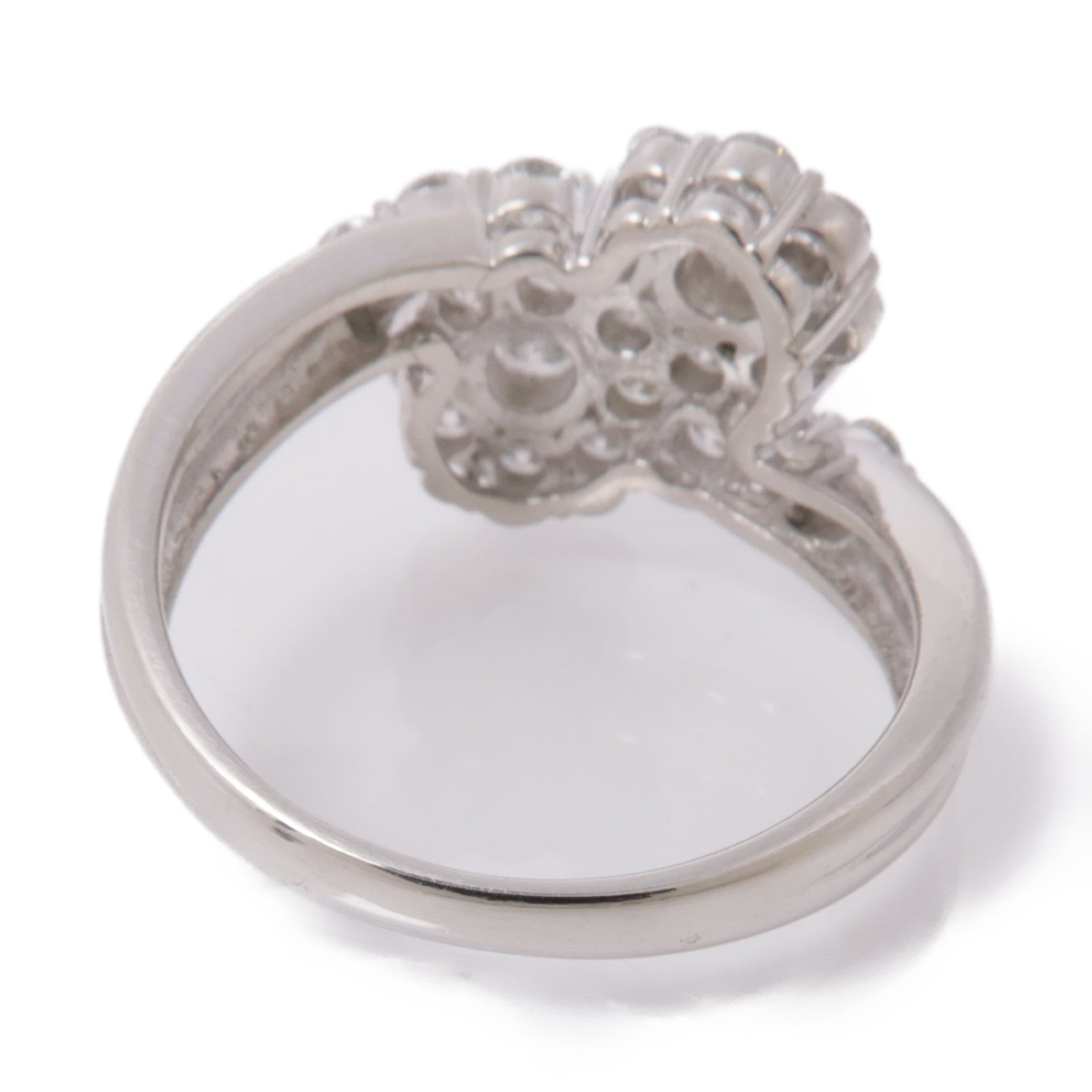 JEWELRY 【激減優惠】JEWELRY PT900鉑金/鑽石Diamond Ring戒指US#5.75