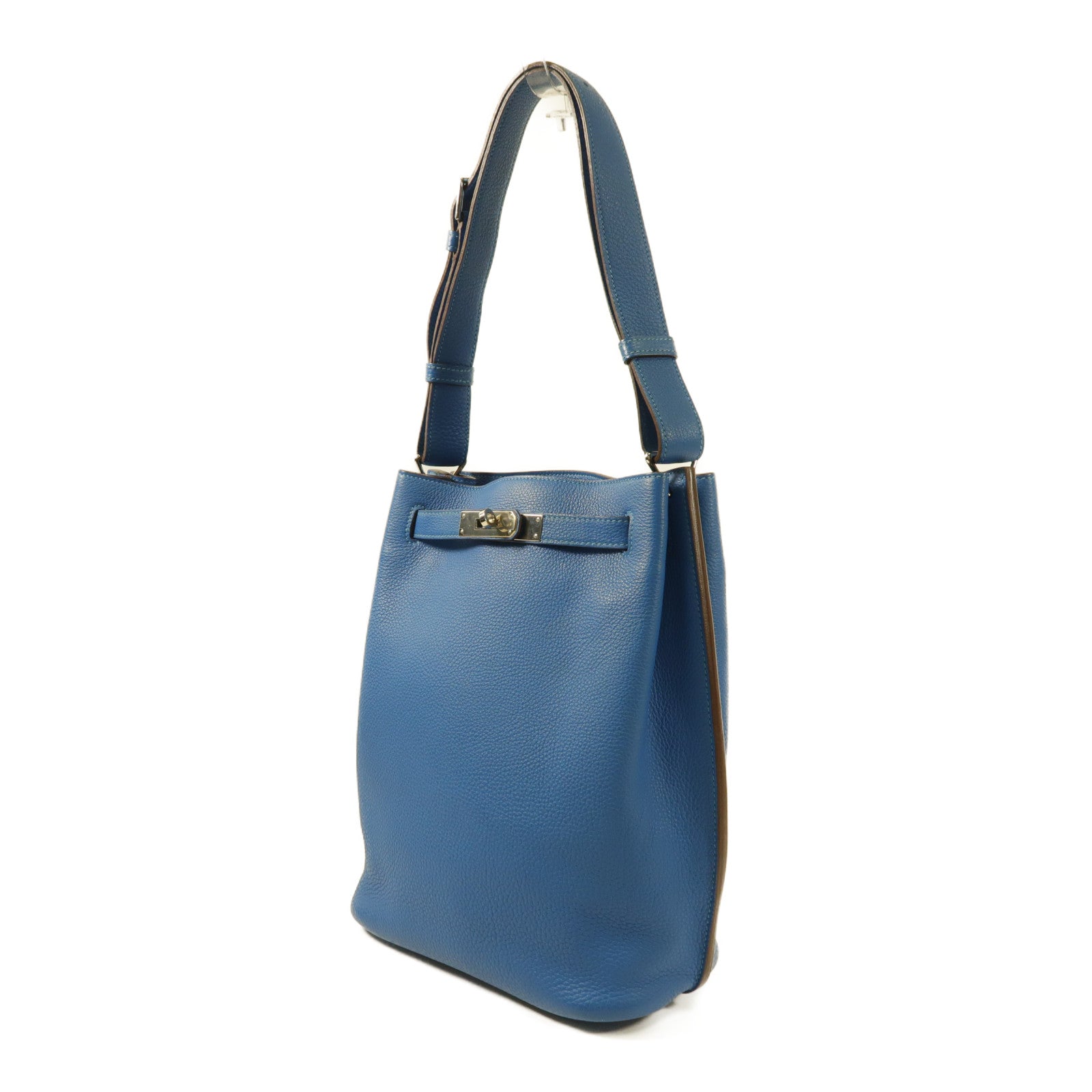 HERMES Togo皮革So Kelly 22肩背袋Mykonos