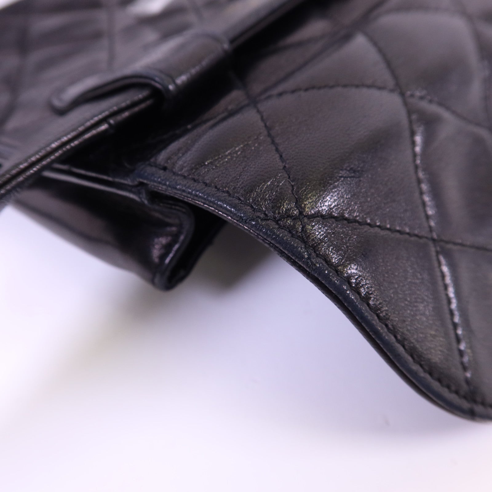 CHANEL 羊皮皮革Waist Bag金扣腰包