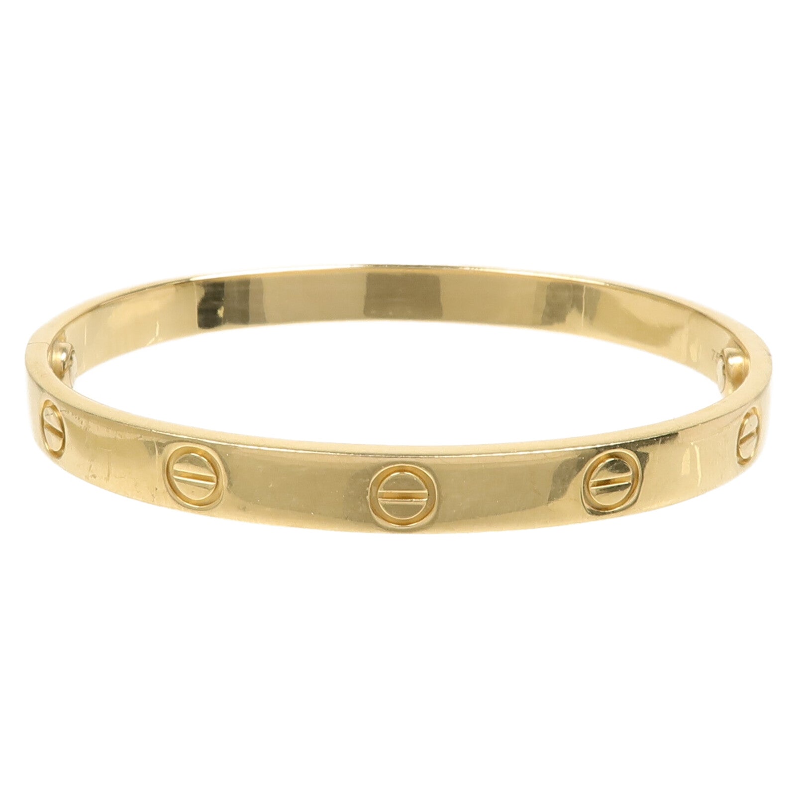 CARTIER 18K黃金Love Bangle手鐲 Cartier#17