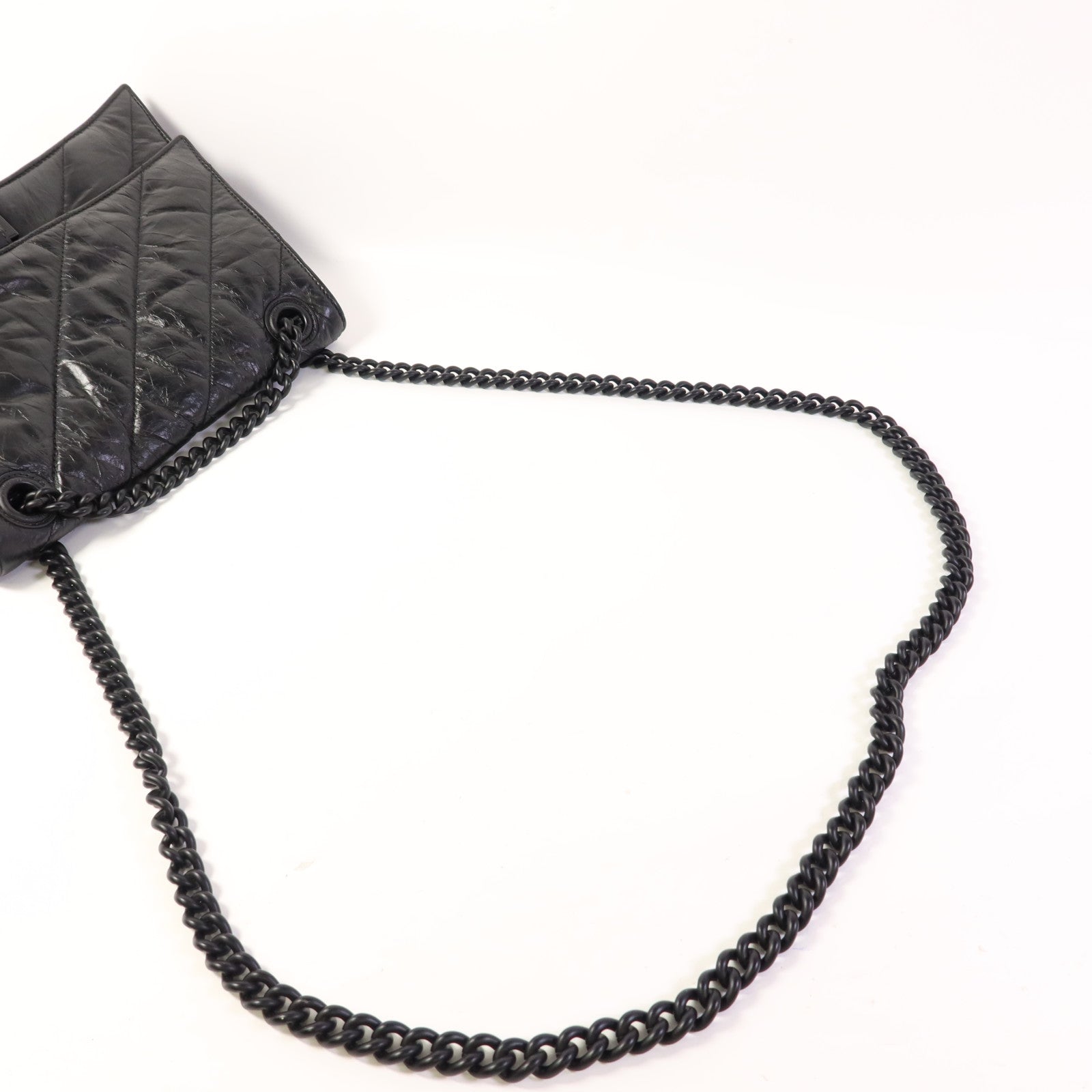 BALENCIAGA 牛皮皮革Crush Chain Bag Medium肩背袋