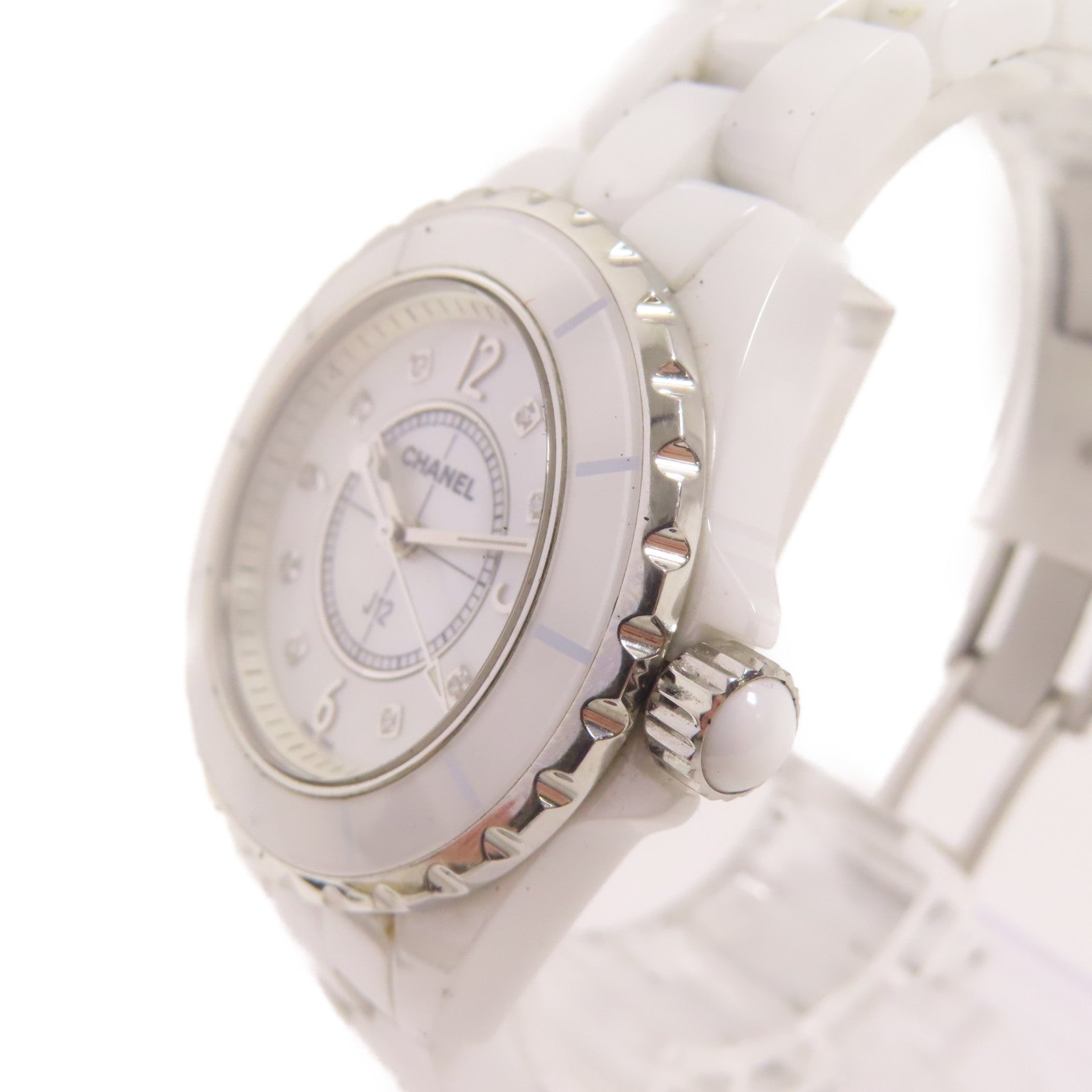 CHANEL J12 33mm陶瓷手錶石英機芯白色