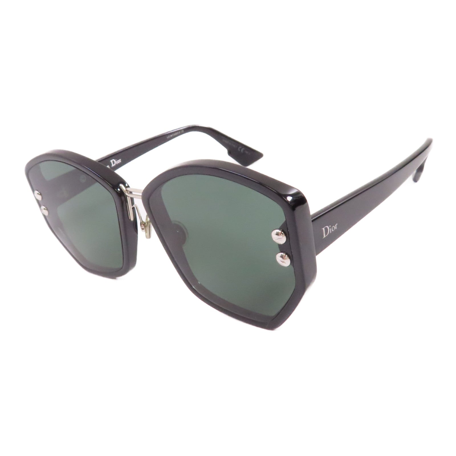 Dior 【激減優惠】PVC Sunglass銀扣太陽眼鏡黑色
