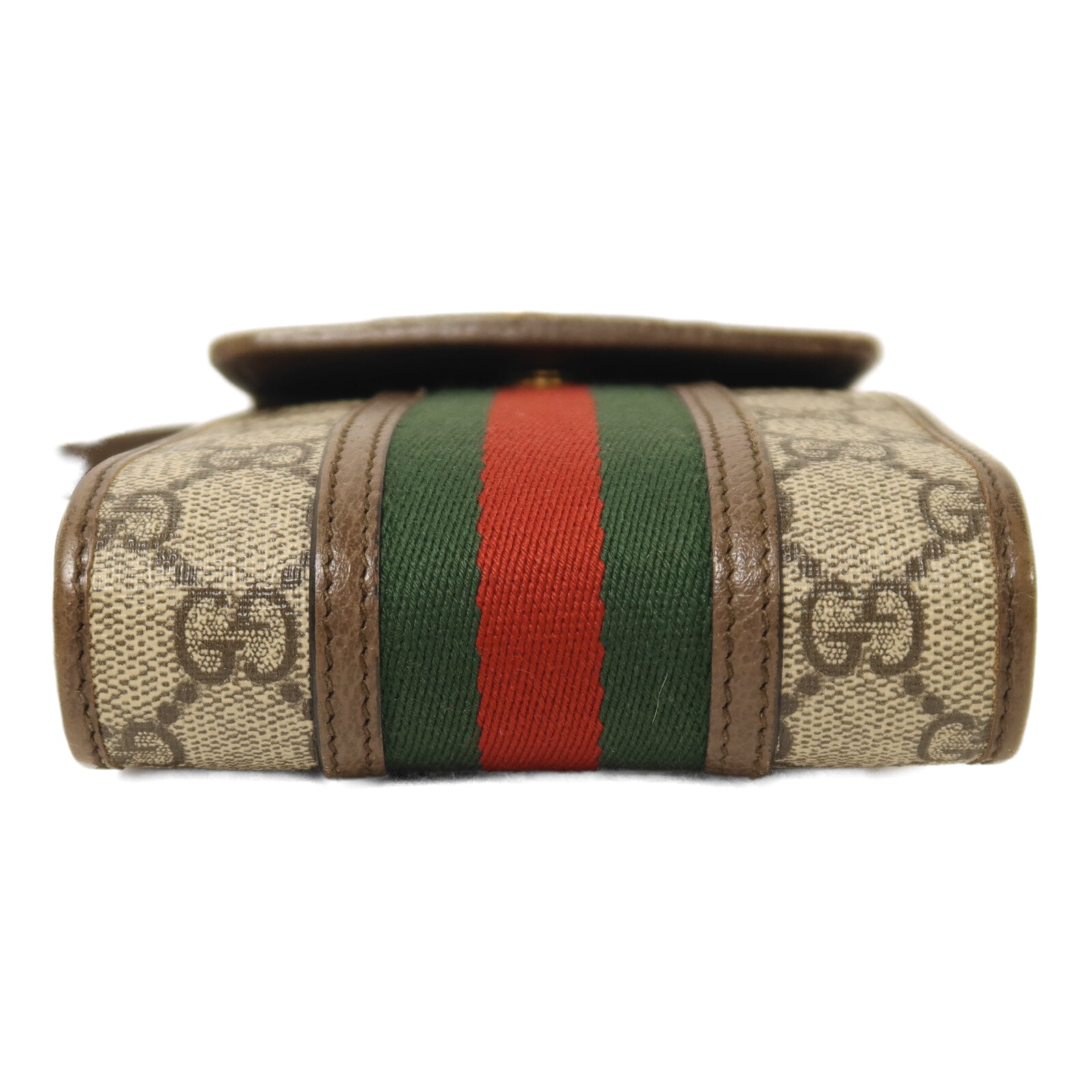 GUCCI 塗層帆布Ophidia金扣肩背袋