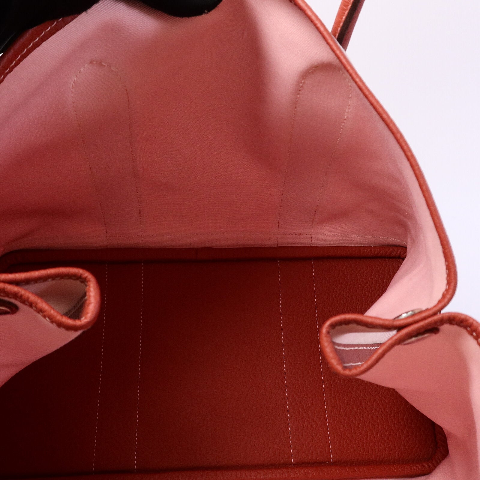 HERMES Canvas Garden Party PM手挽袋Rose Sakura/Rouge Du
