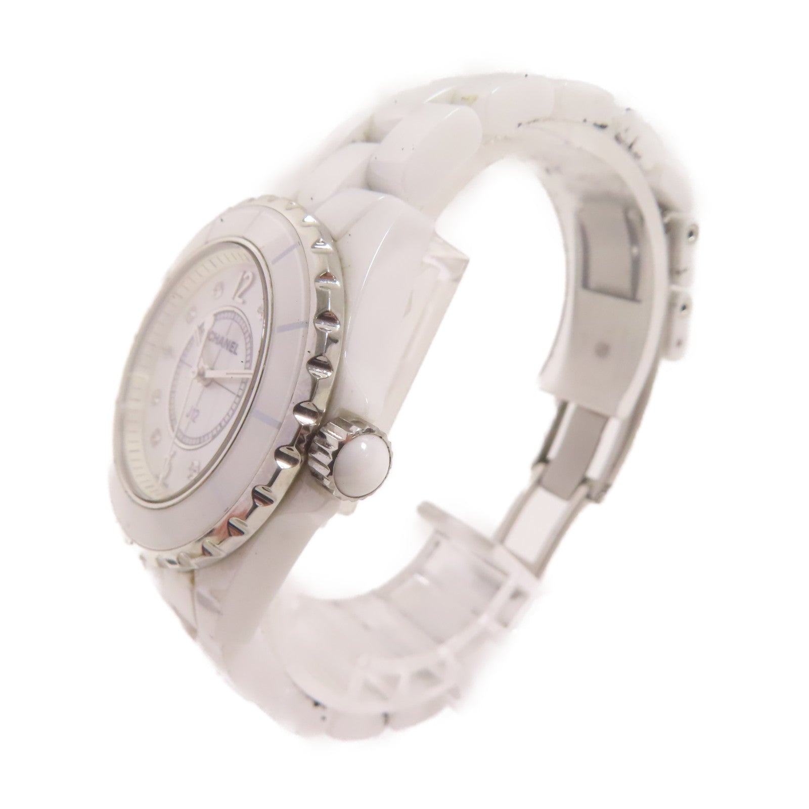 CHANEL J12 33mm陶瓷手錶石英機芯白色