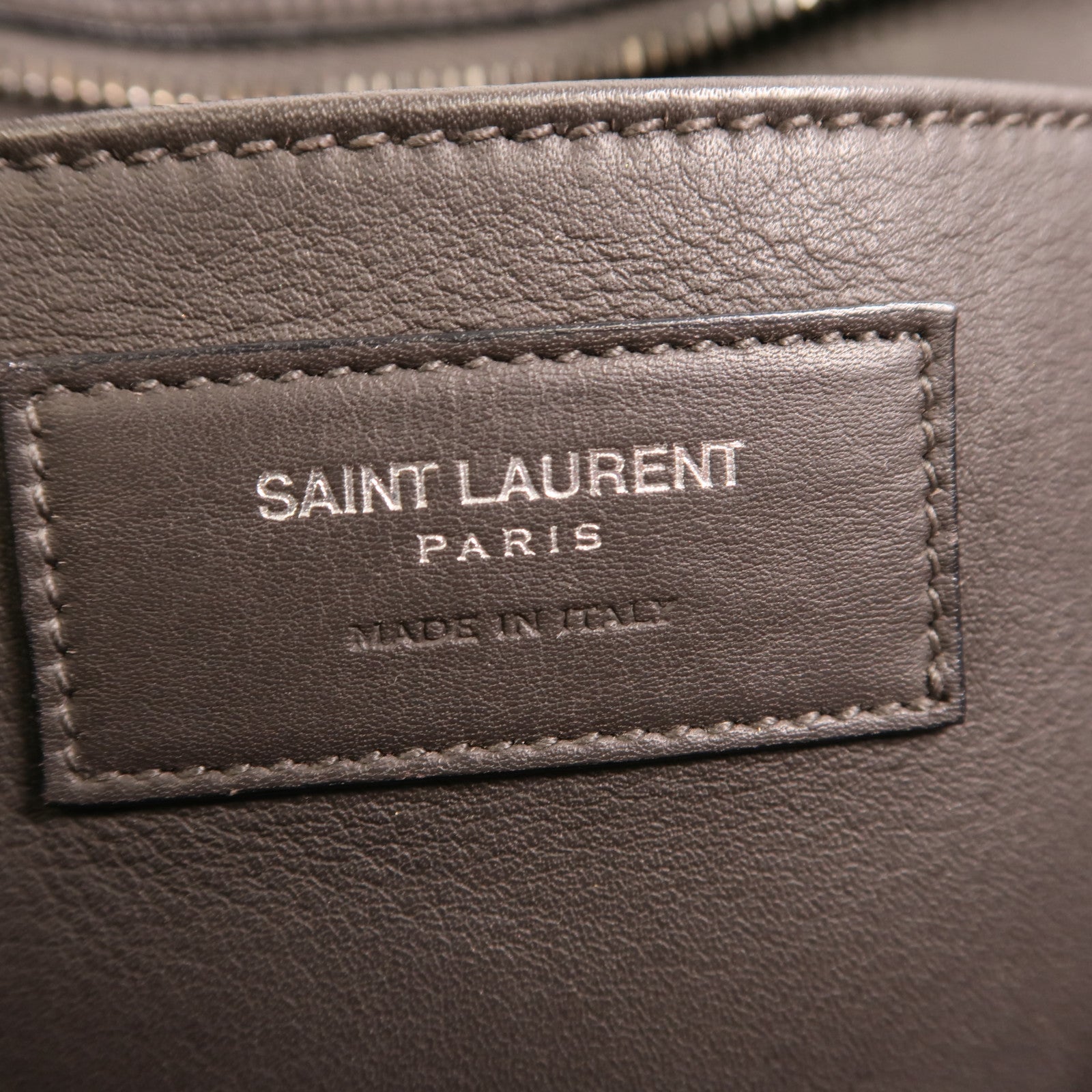 SAINT LAURENT 牛皮皮革Cabas Bag手挽肩背兩用袋