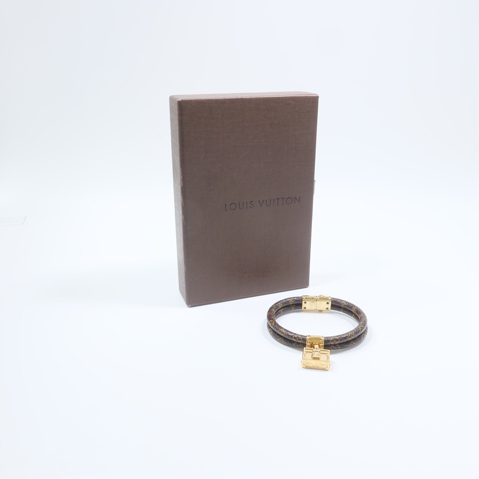 LOUIS VUITTON Monogram Petite Malle Bracelet手鏈