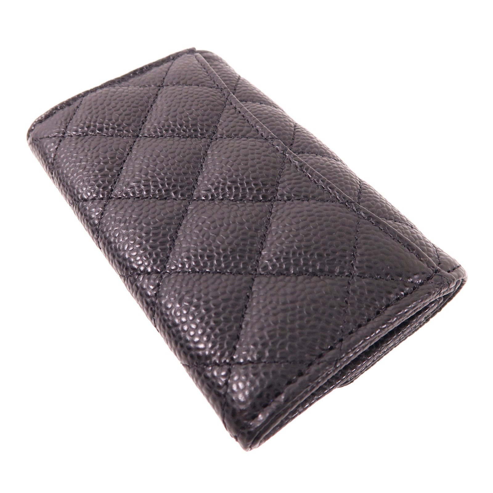 CHANEL 牛皮皮革Card Case金扣卡片套