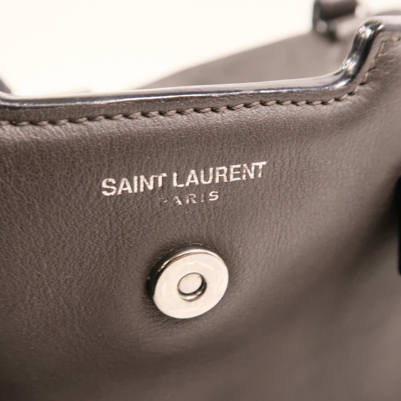 SAINT LAURENT 牛皮皮革Cabas Bag手挽肩背兩用袋