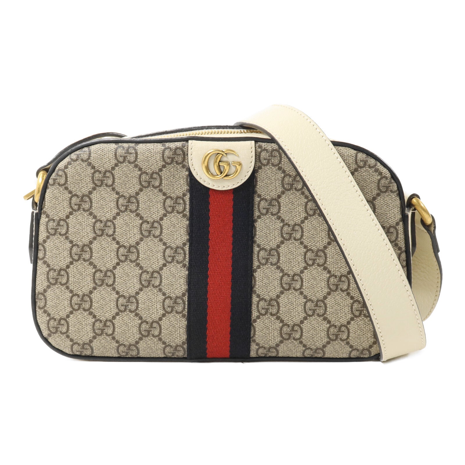 GUCCI 塗層帆布Oplidia肩背袋