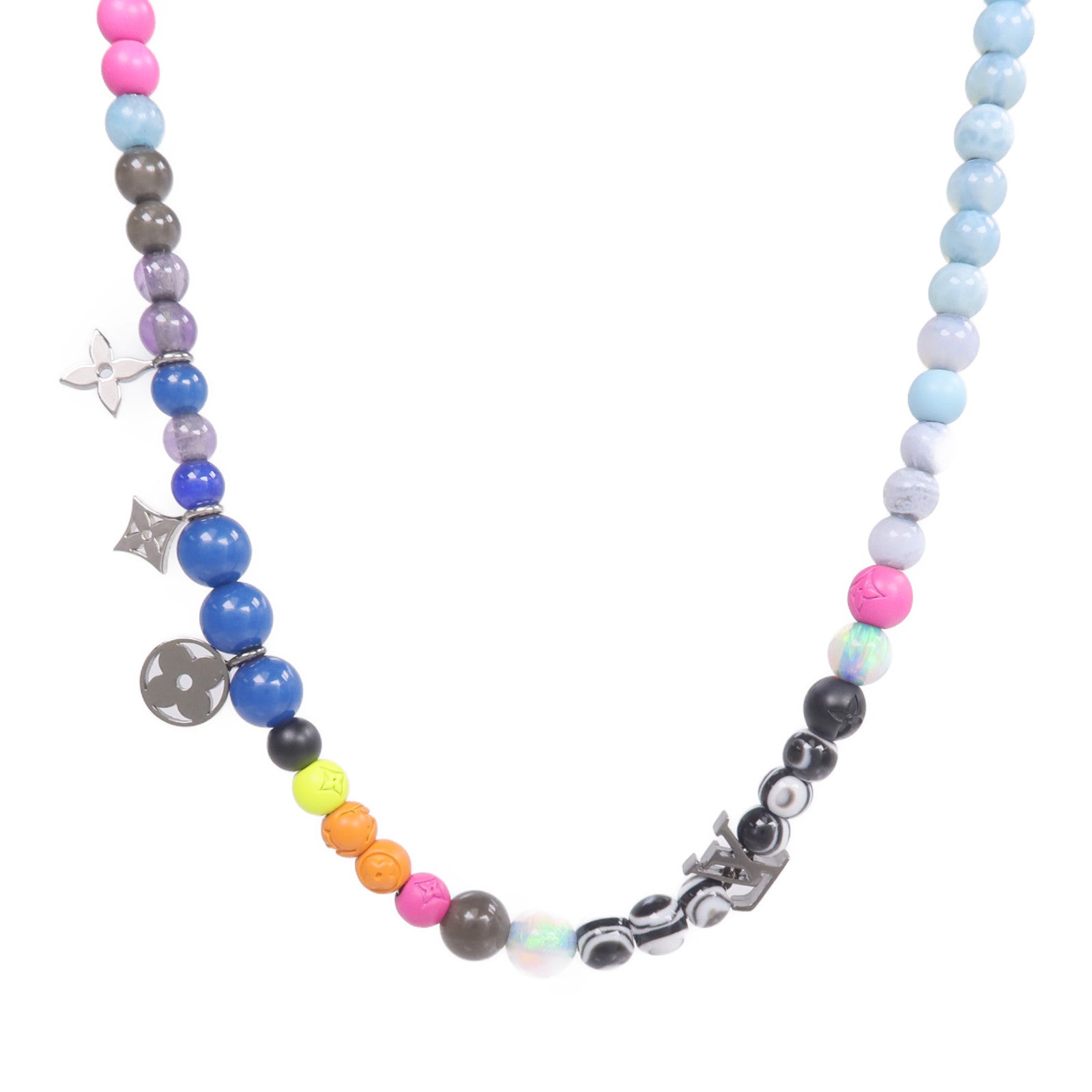 LOUIS VUITTON PVC/金屬Beads Necklace項鍊