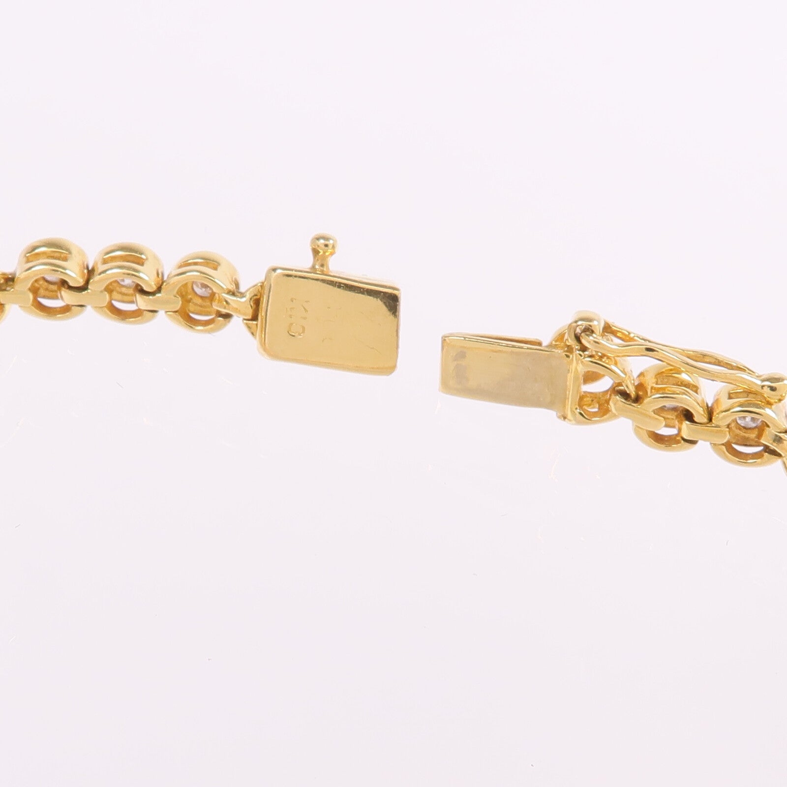 JEWELRY 【激減優惠】18K黃金Diamond Bracelet鑽石手鏈