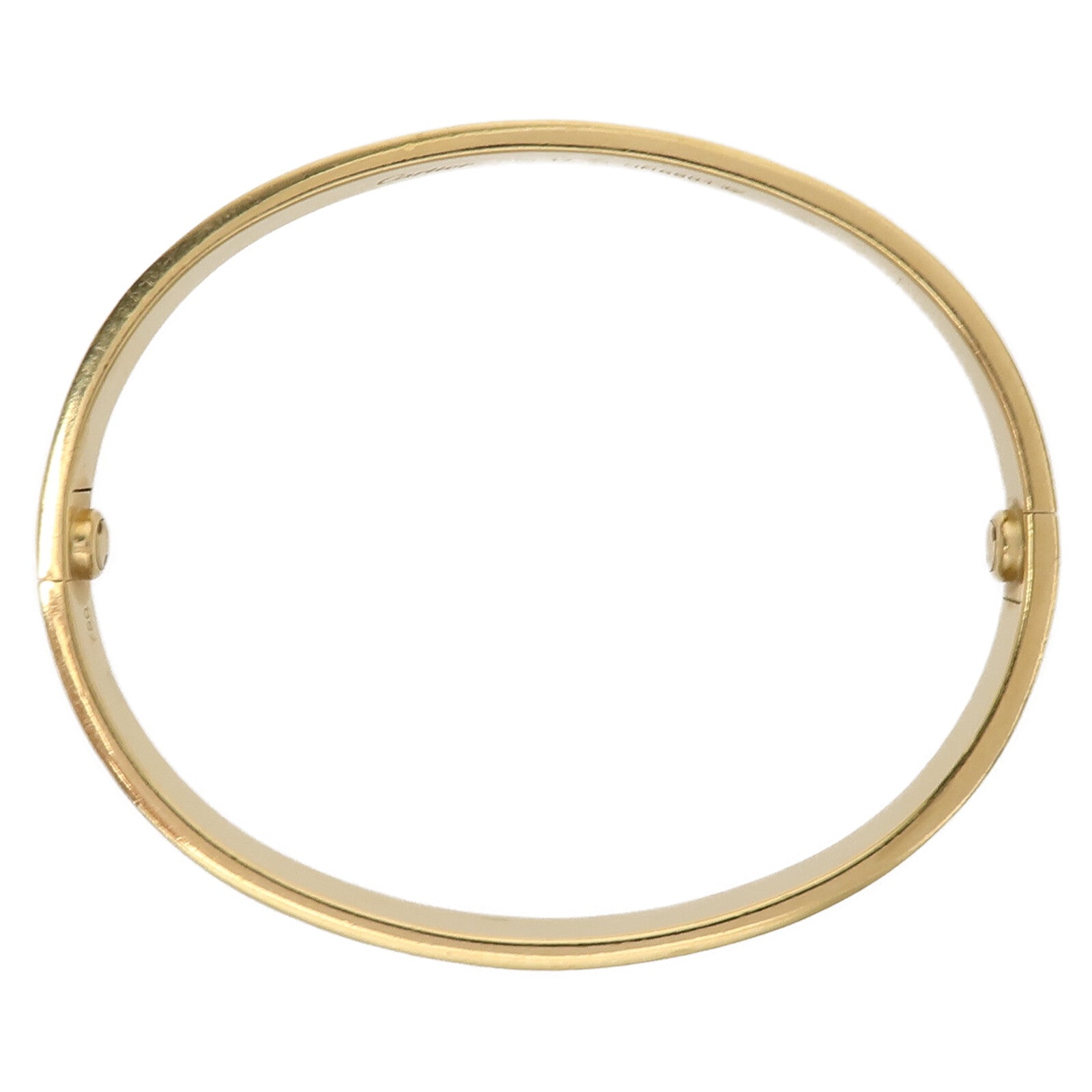CARTIER 18K黃金Love Bangle手鐲 Cartier#17
