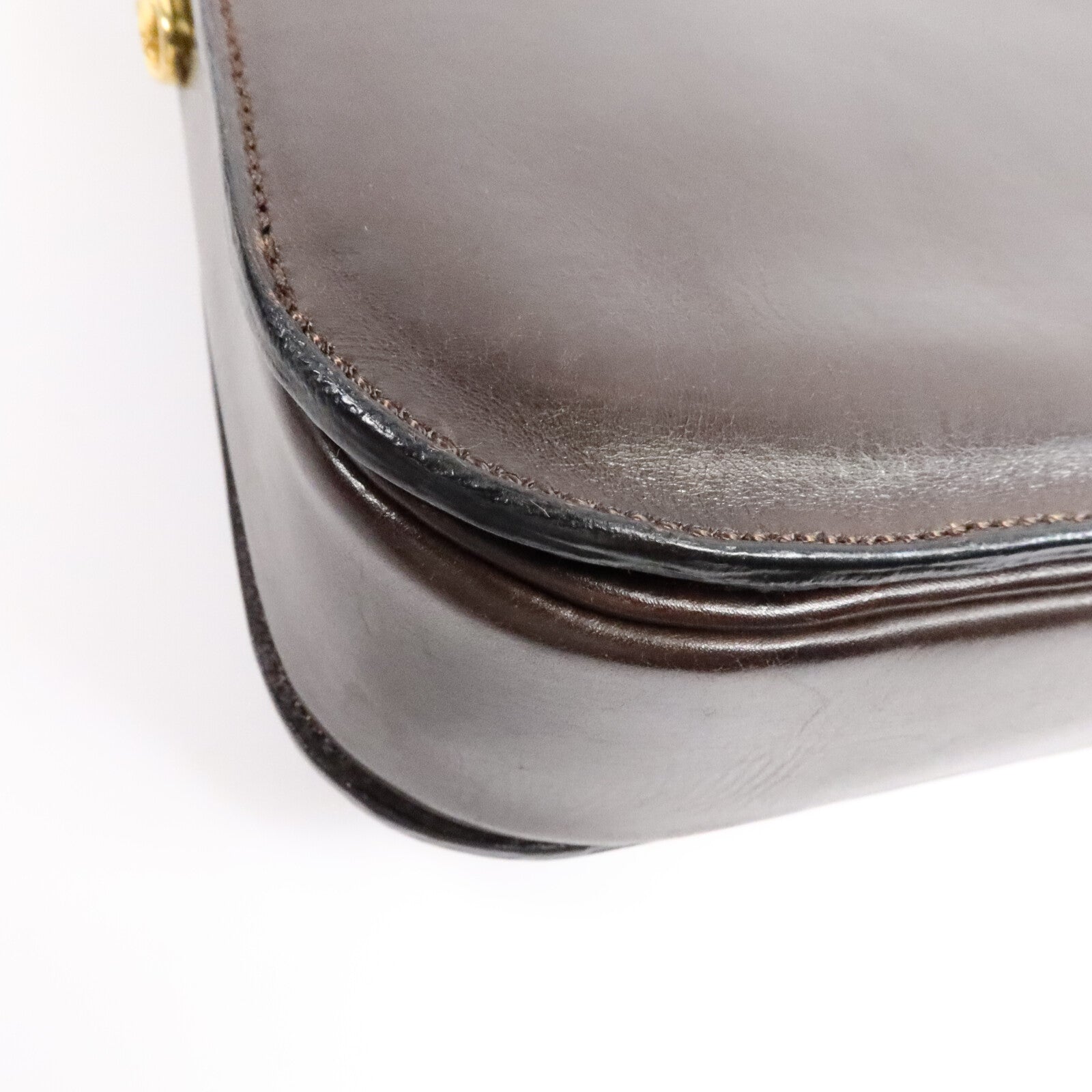 CELINE 牛皮皮革Vintage Shoulder Bag肩背袋