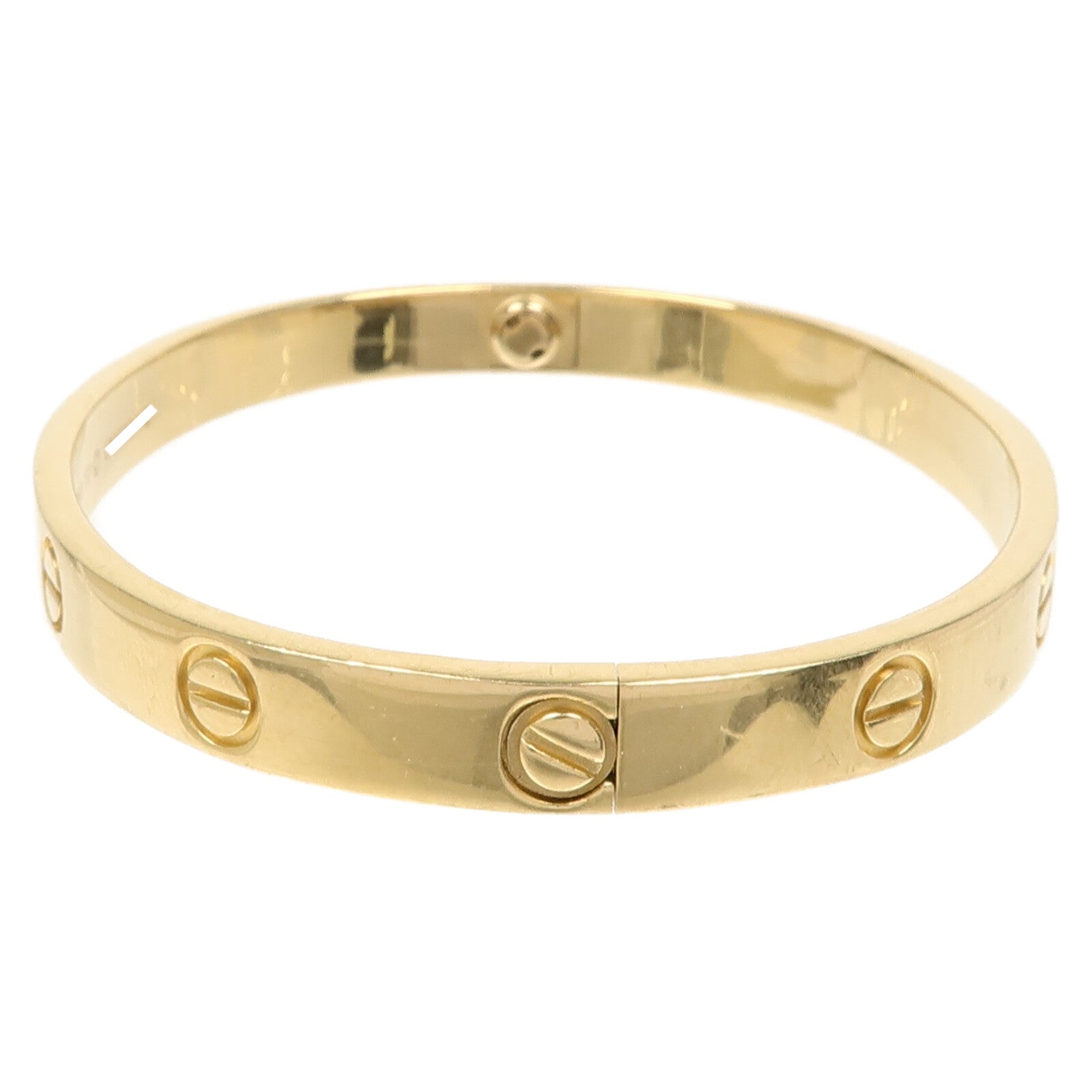 CARTIER 18K黃金Love Bangle手鐲 Cartier#17