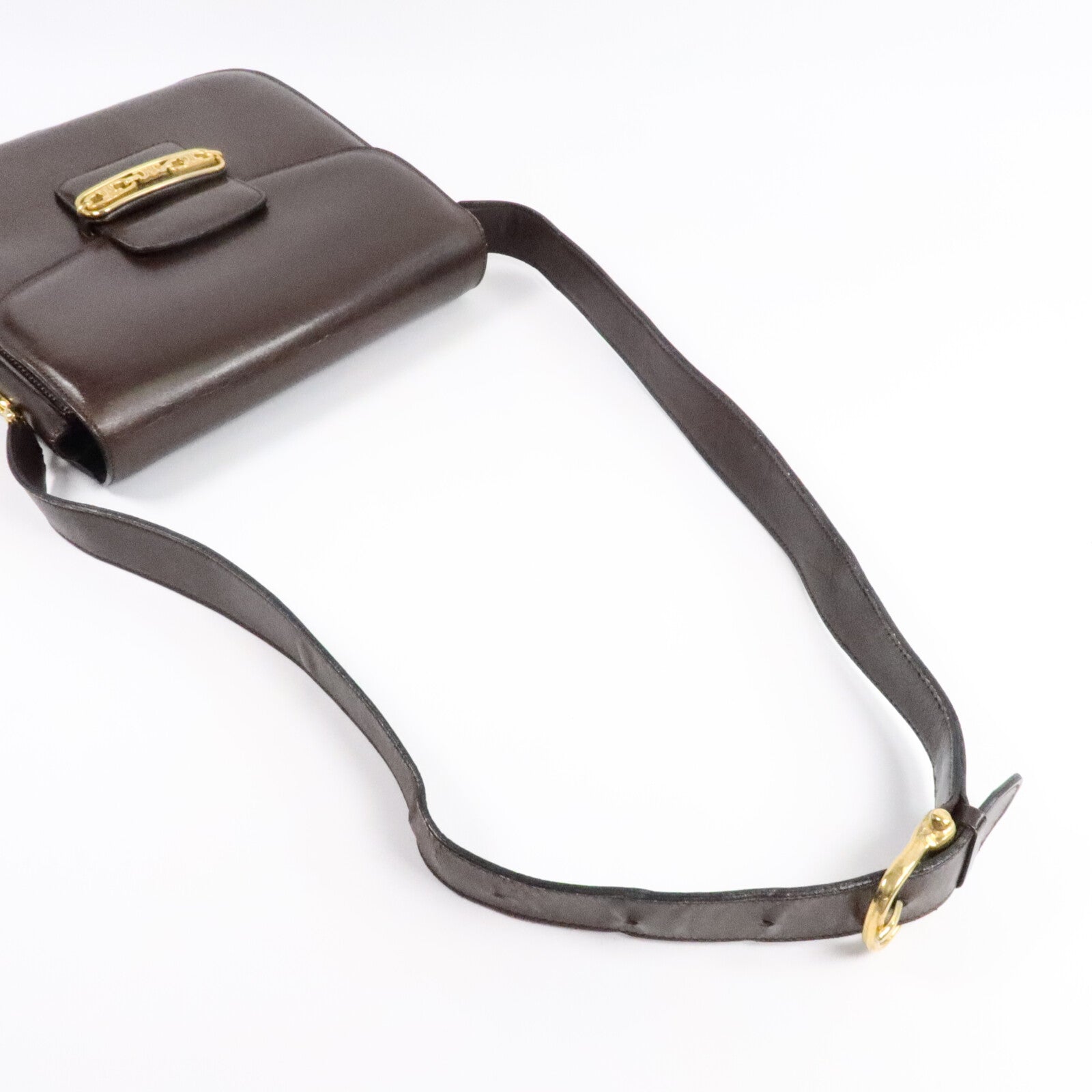 CELINE 牛皮皮革Vintage Shoulder Bag肩背袋