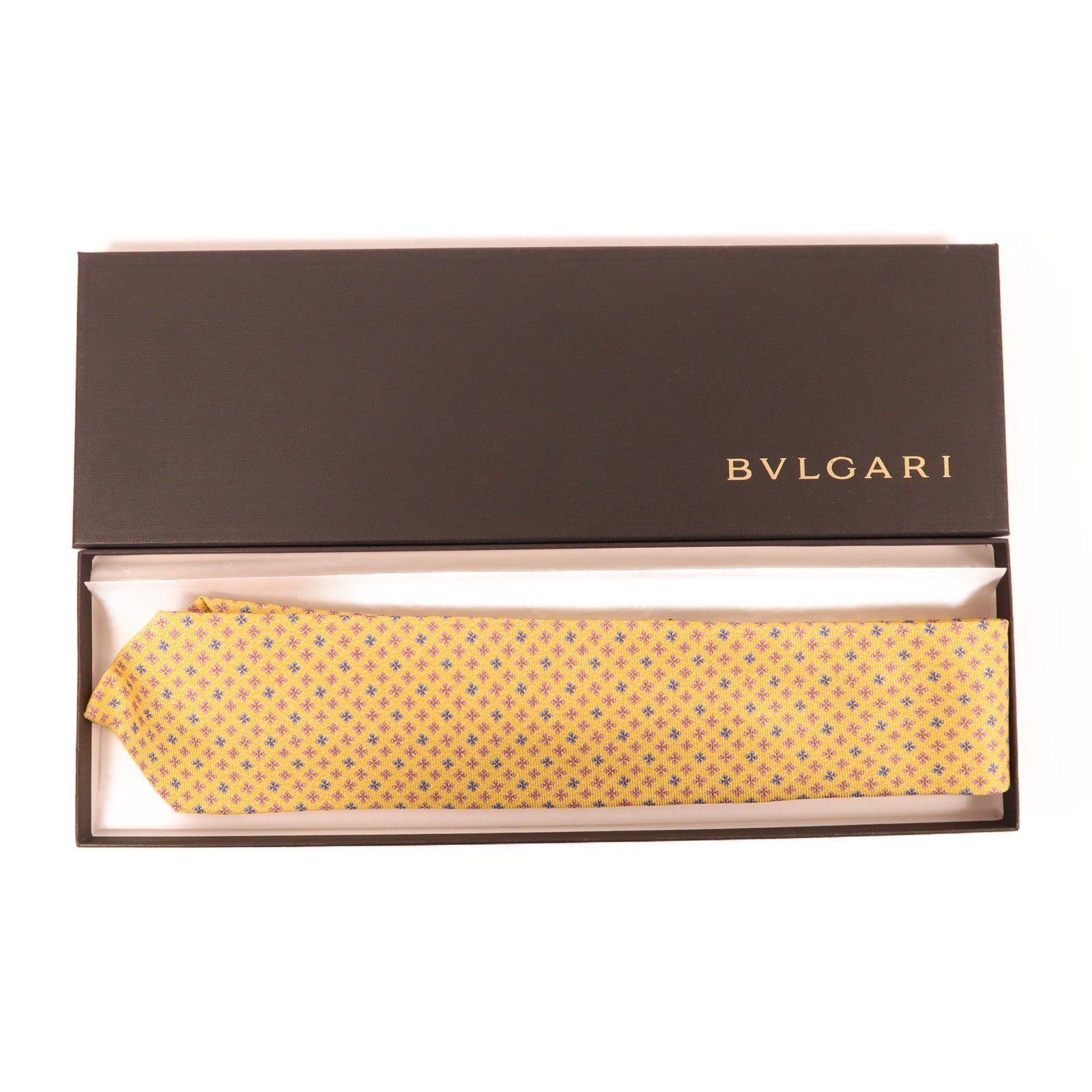 BVLGARI 【激減優惠】絲質Necktie領帶