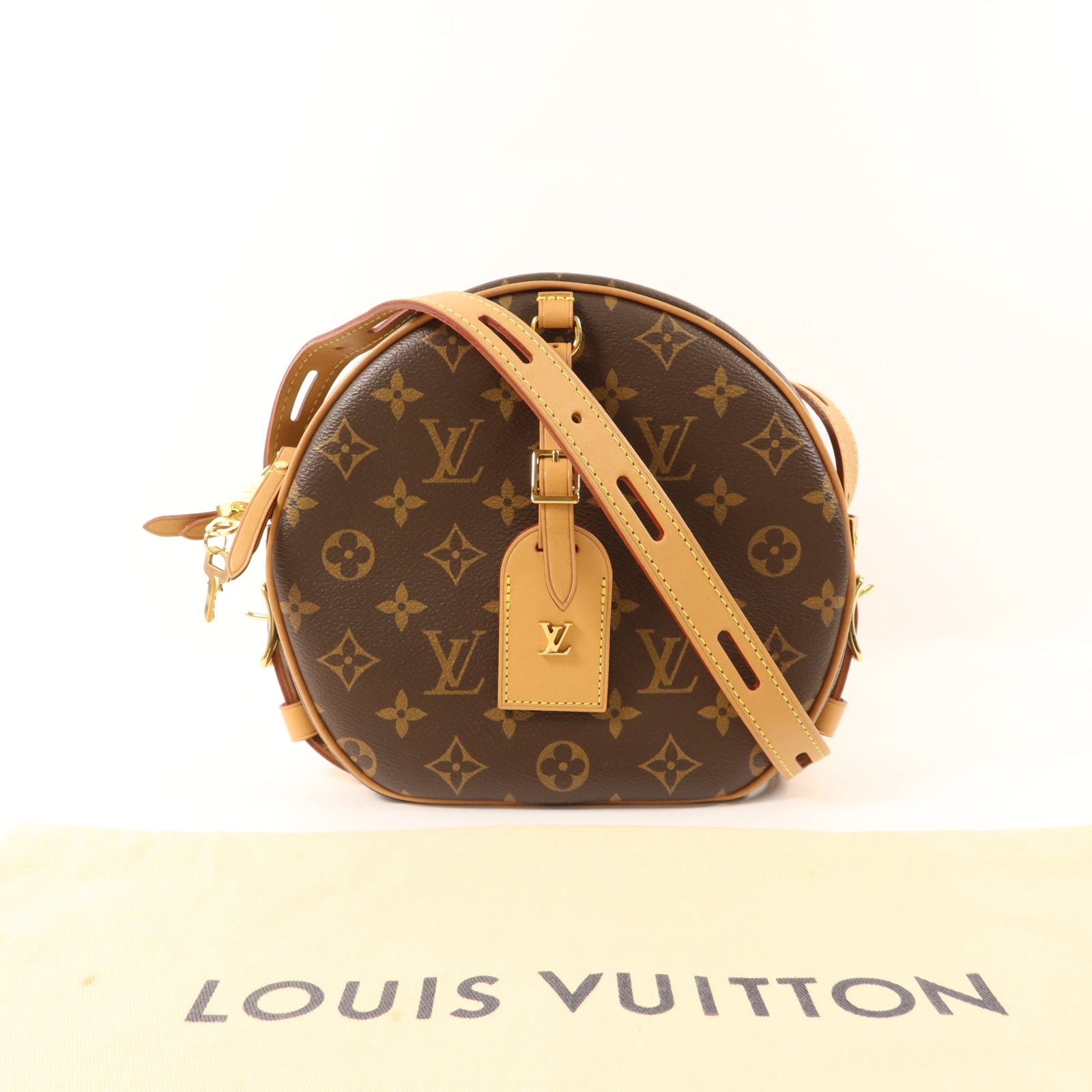 LOUIS VUITTON 【激減優惠】Monogram Boite Chapeau Souple MMBoite Chapeau Souple MM金扣肩背袋