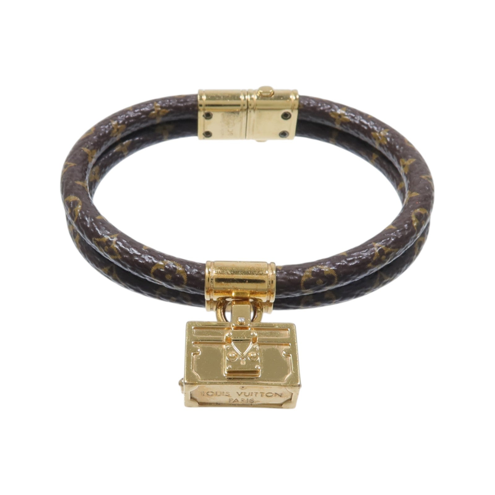 LOUIS VUITTON Monogram Petite Malle Bracelet手鏈