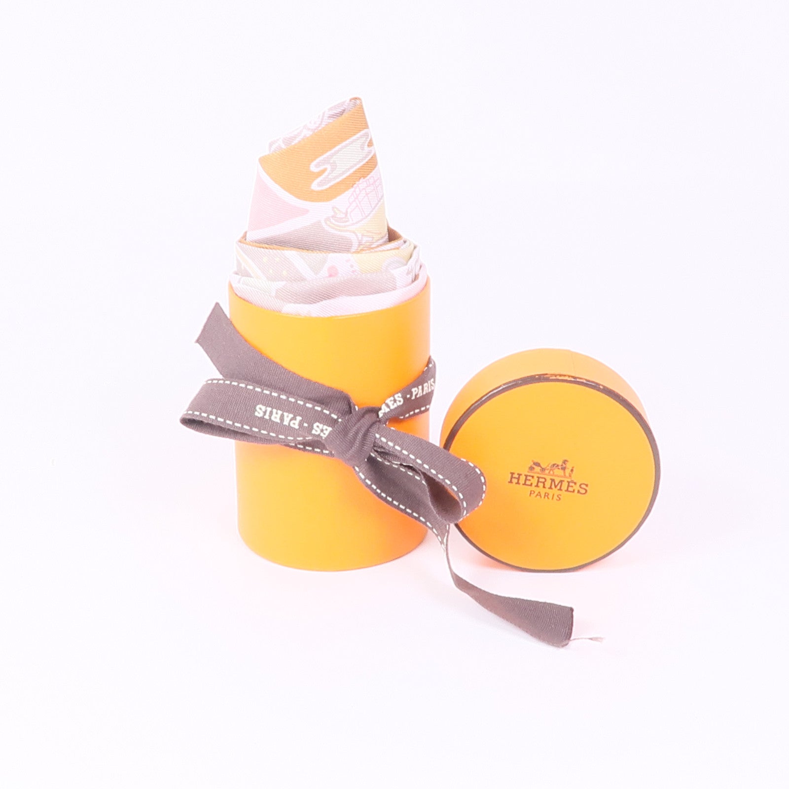 HERMES 絲質Twilly絲巾