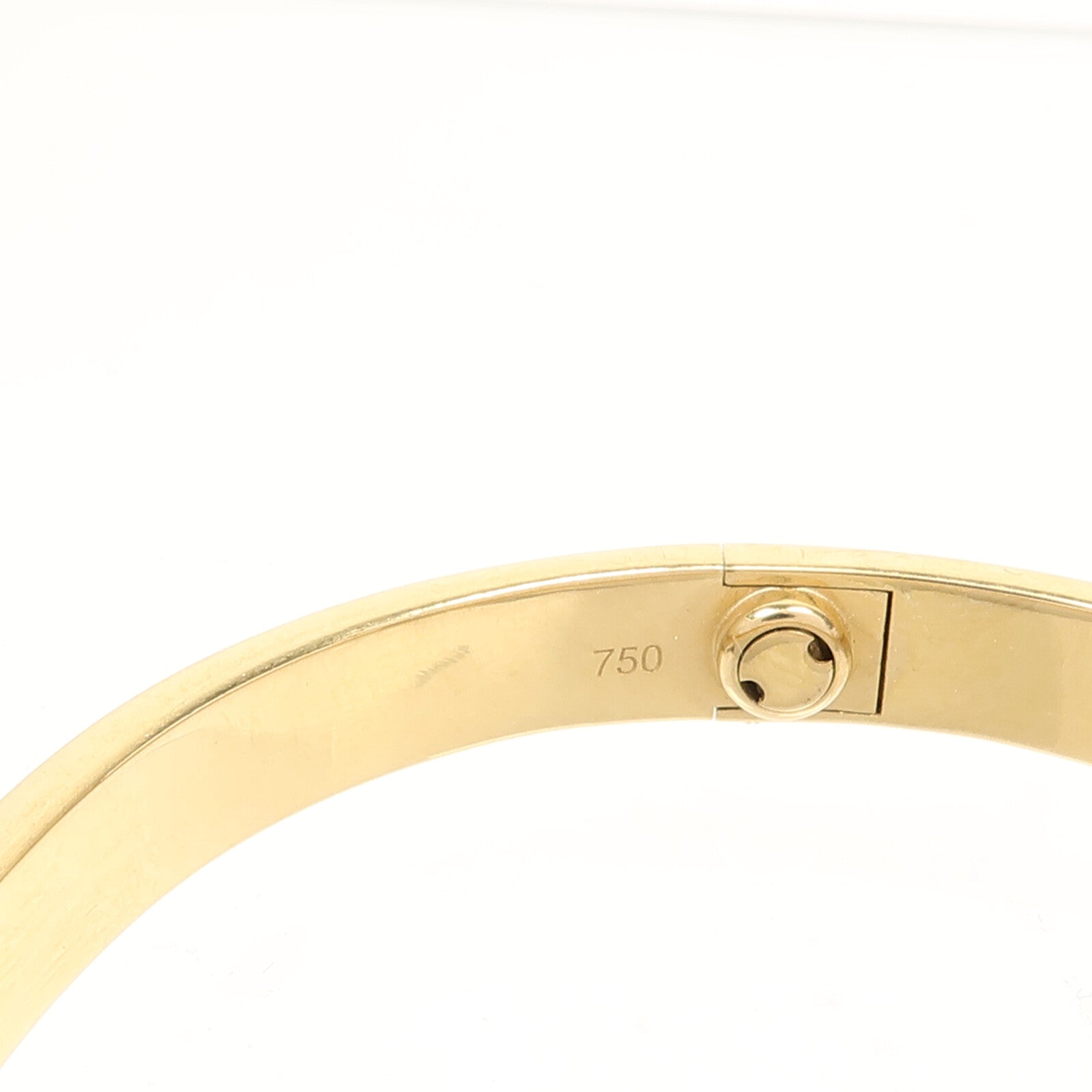 CARTIER 18K黃金Love Bangle手鐲 Cartier#17