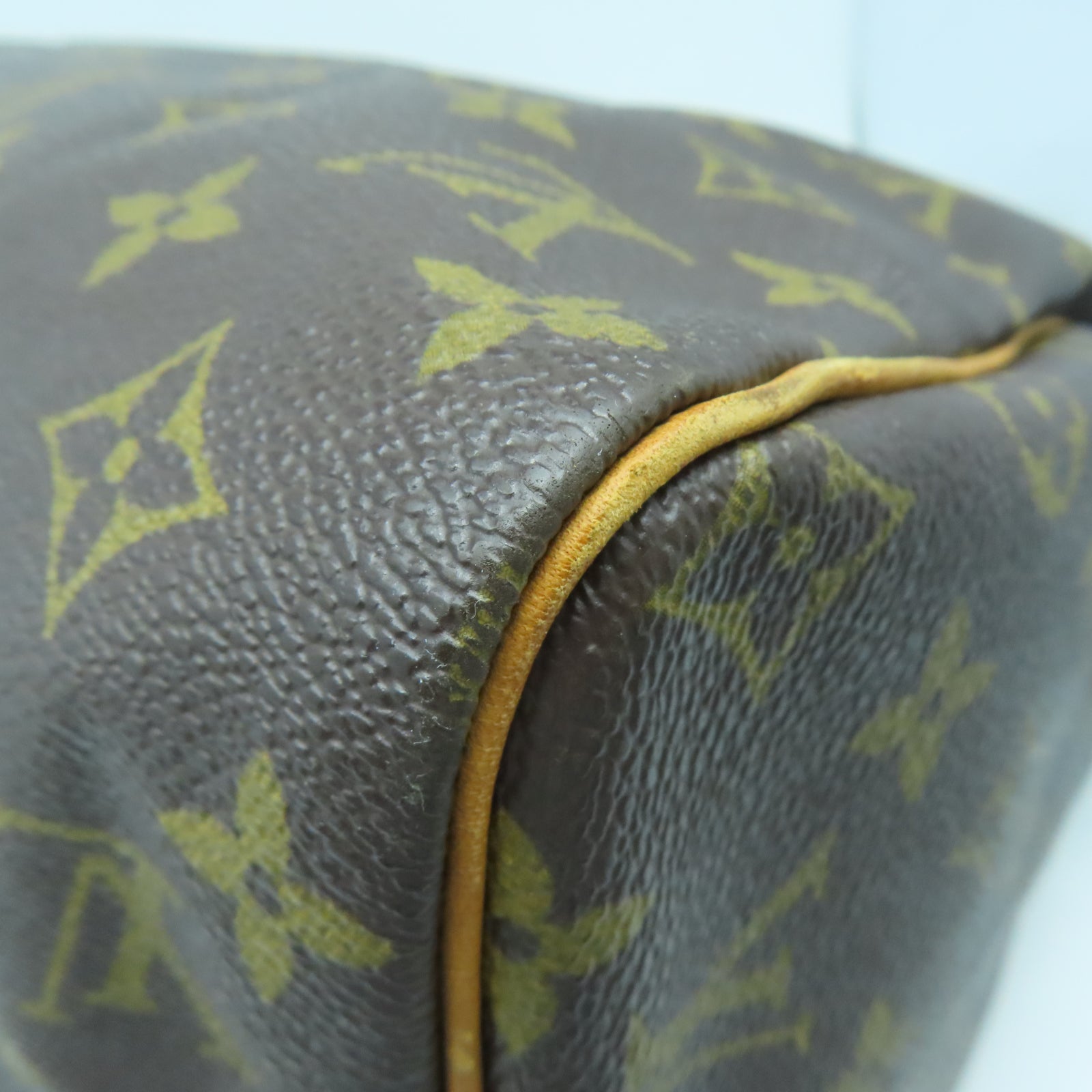 LOUIS VUITTON 【激減優惠】Monogram Speedy 30金扣手挽袋啡色