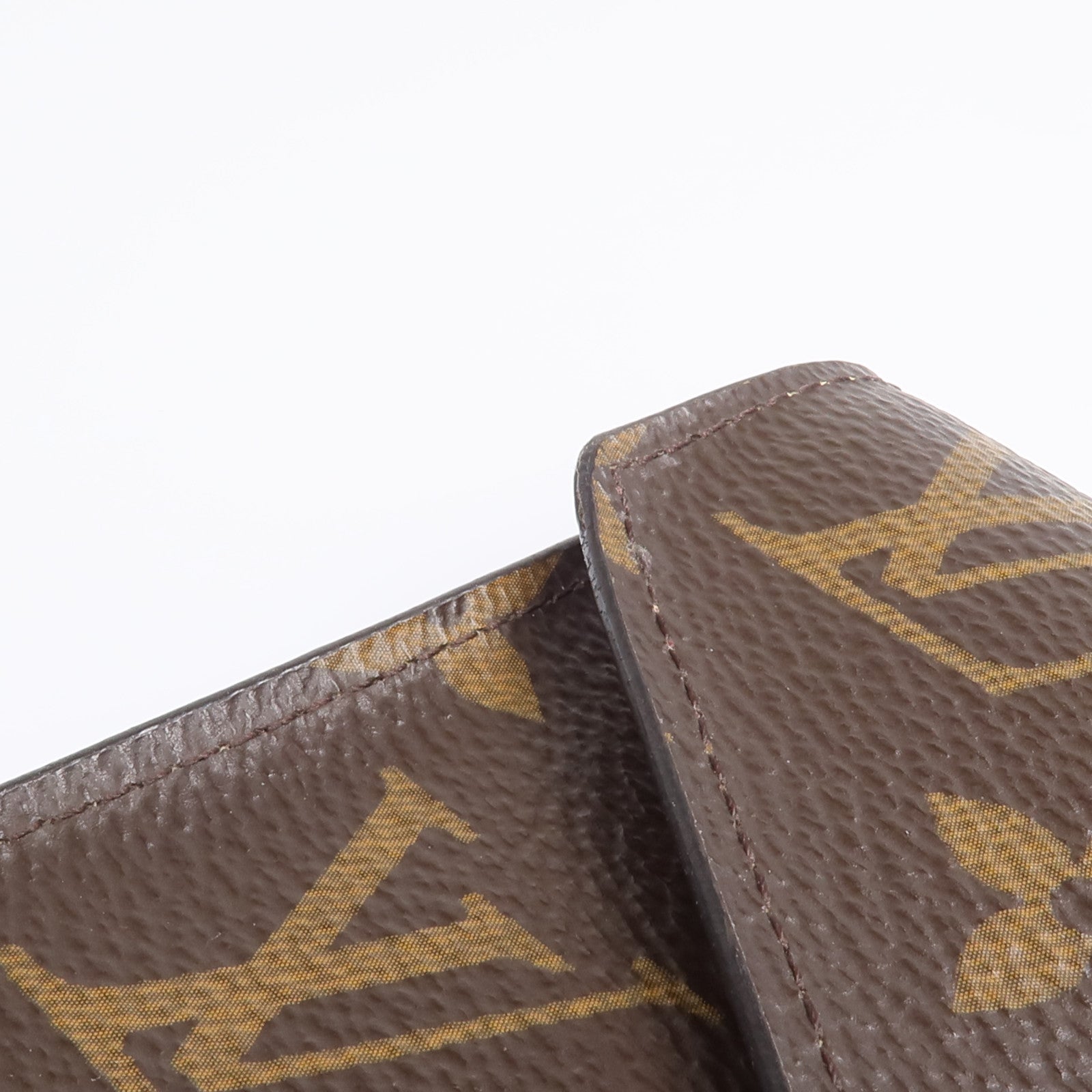 LOUIS VUITTON Monogram Mini Lin Mini Anne Sophie Pochette Pouch金扣錢包
