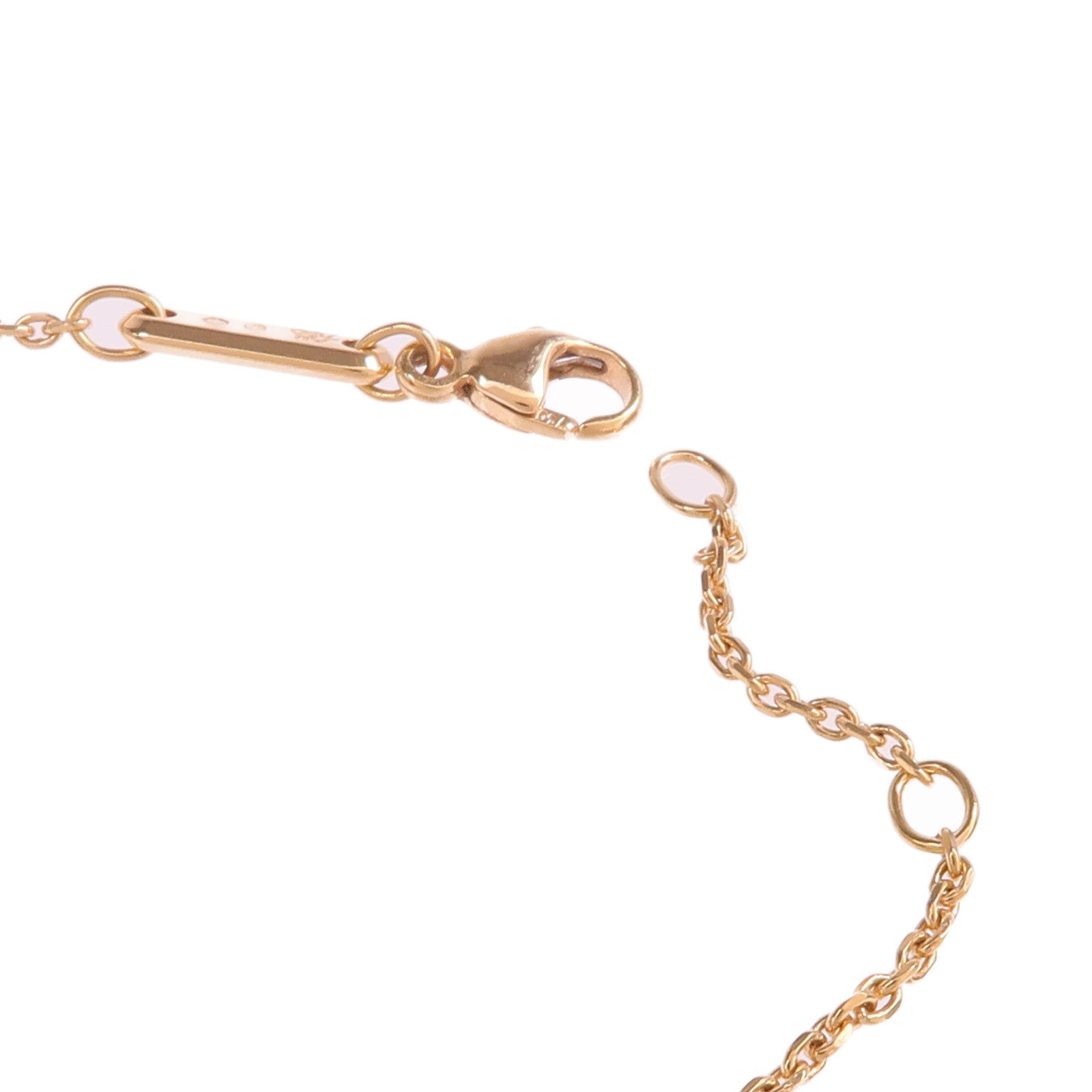 Chopard 18K玫瑰金Happy Diamonds Necklace鑽石項鍊