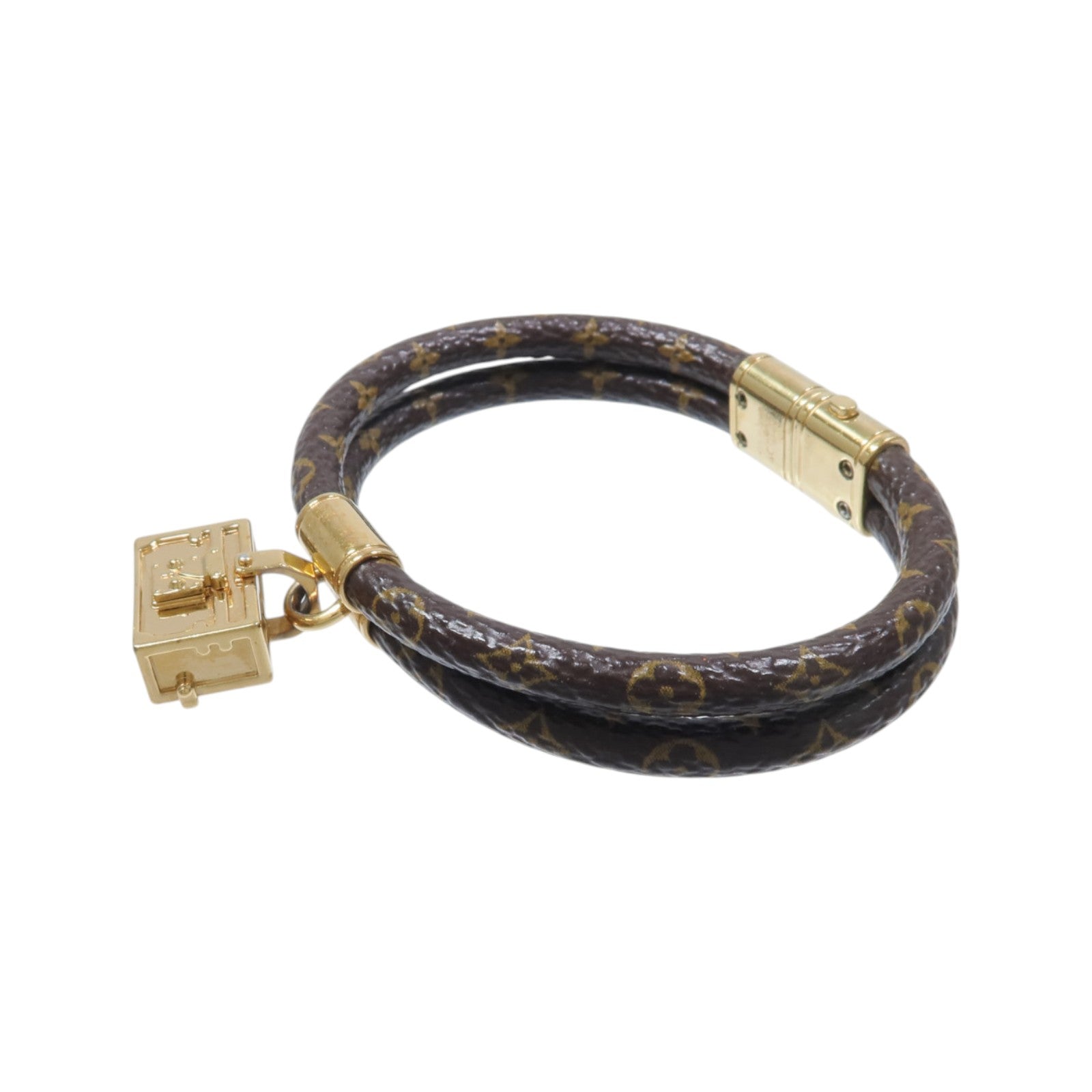 LOUIS VUITTON Monogram Petite Malle Bracelet手鏈