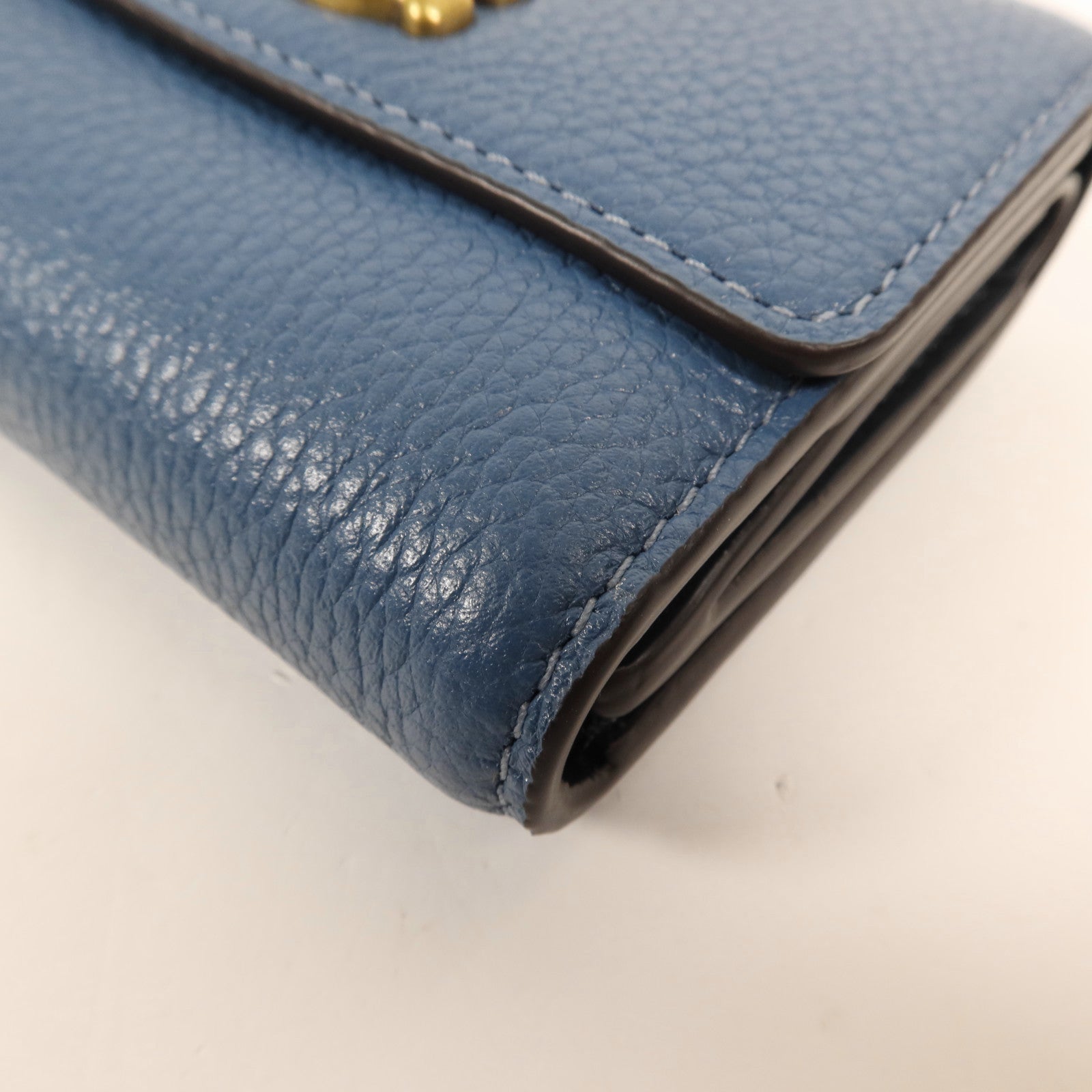 COACH 牛皮皮革Wallet金扣錢包
