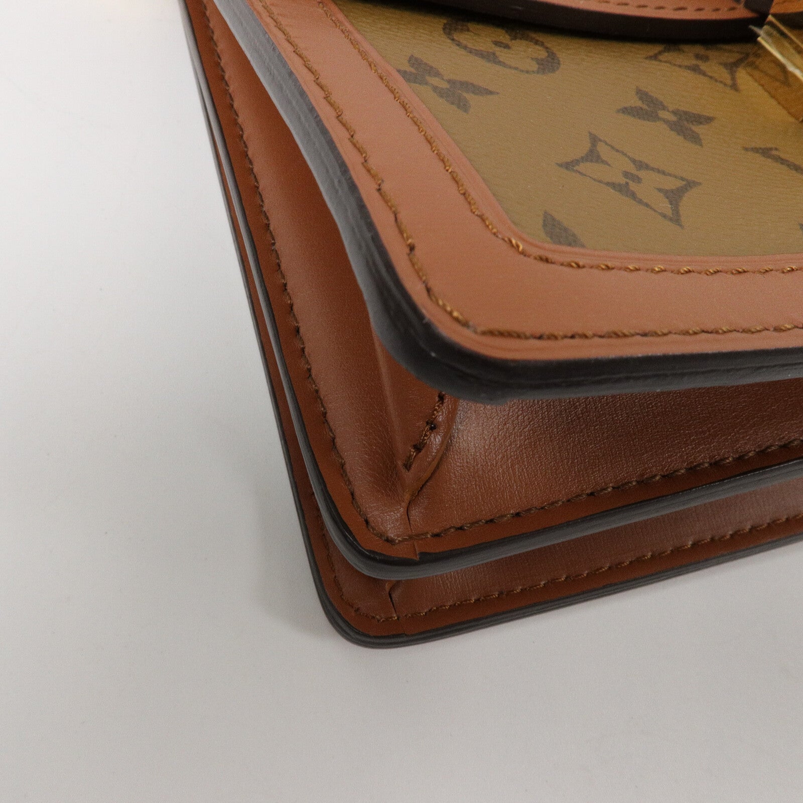 LOUIS VUITTON Monogram/Monogram Reverse Dauphine MM手挽肩背兩用袋