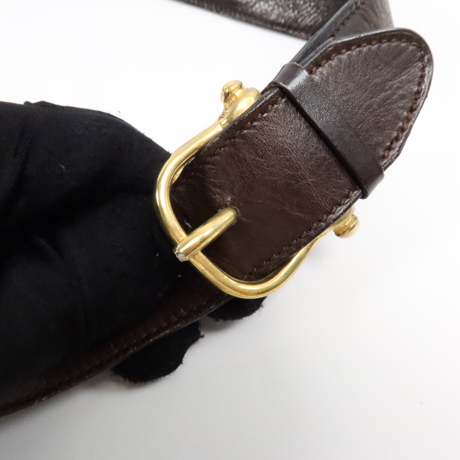CELINE 牛皮皮革Vintage Shoulder Bag肩背袋