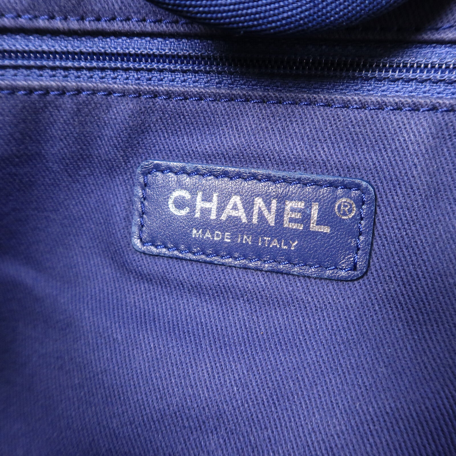 CHANEL 帆布Deauville Tote Bag手挽肩背兩用袋