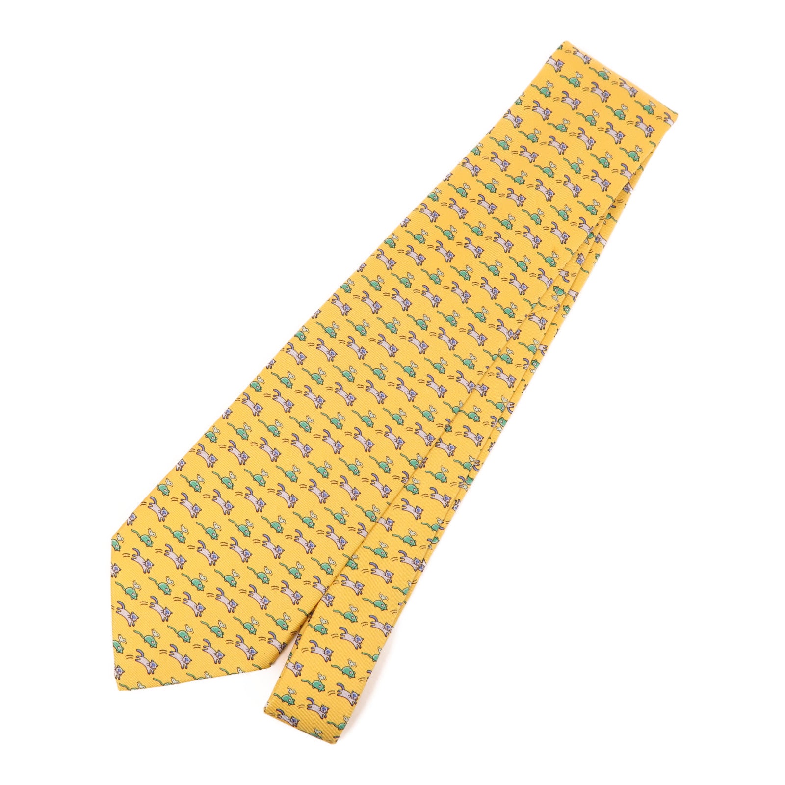 HERMES 絲質Necktie領帶