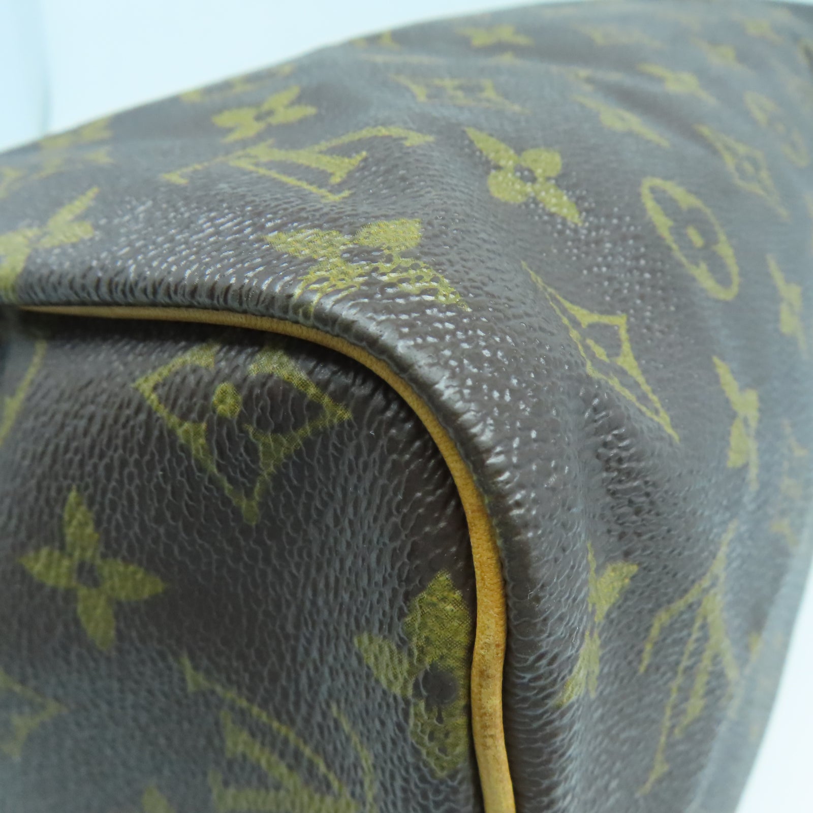 LOUIS VUITTON 【激減優惠】Monogram Speedy 30金扣手挽袋啡色