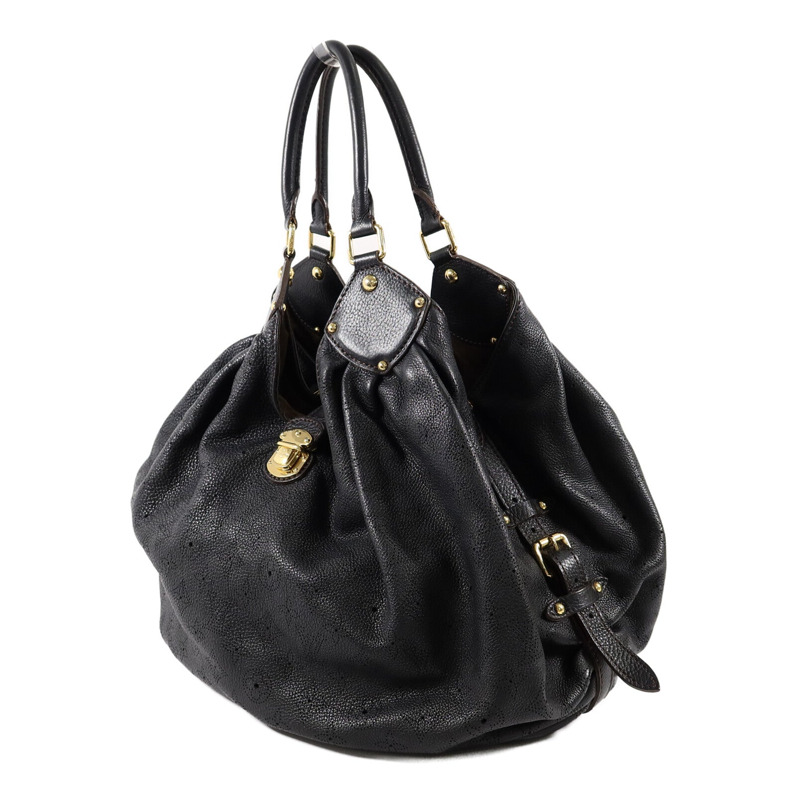 LOUIS VUITTON Mahina皮革Mahina Mahina XL肩背袋