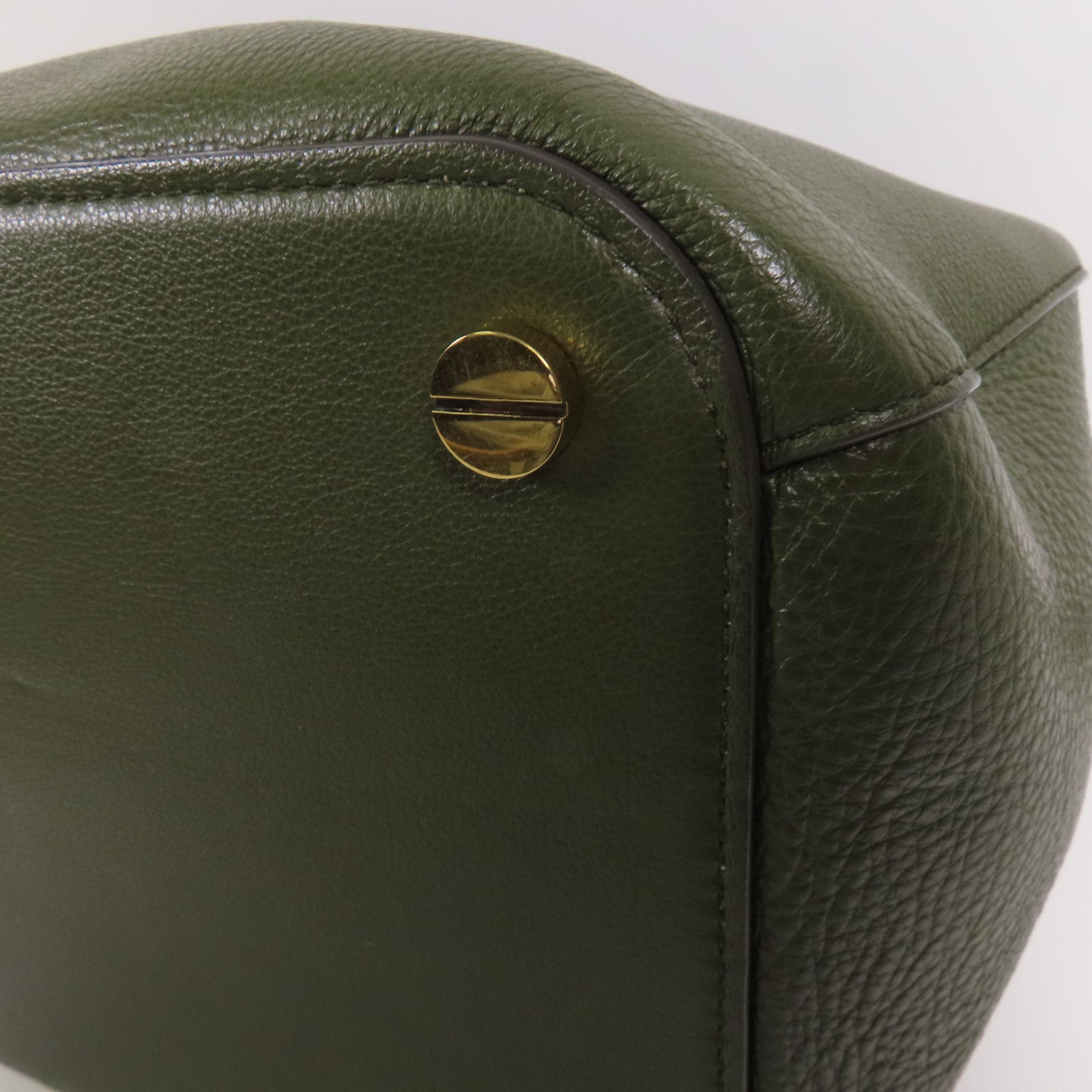 BALLY 牛皮皮革2 Way Shoulder金扣手挽肩背兩用袋
