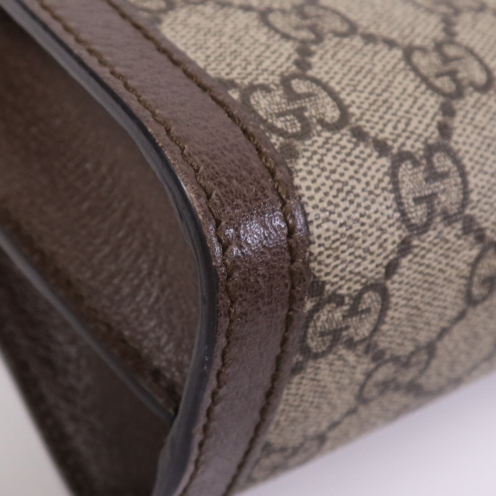 GUCCI 塗層帆布Ophldia GG金扣鏈帶肩背袋