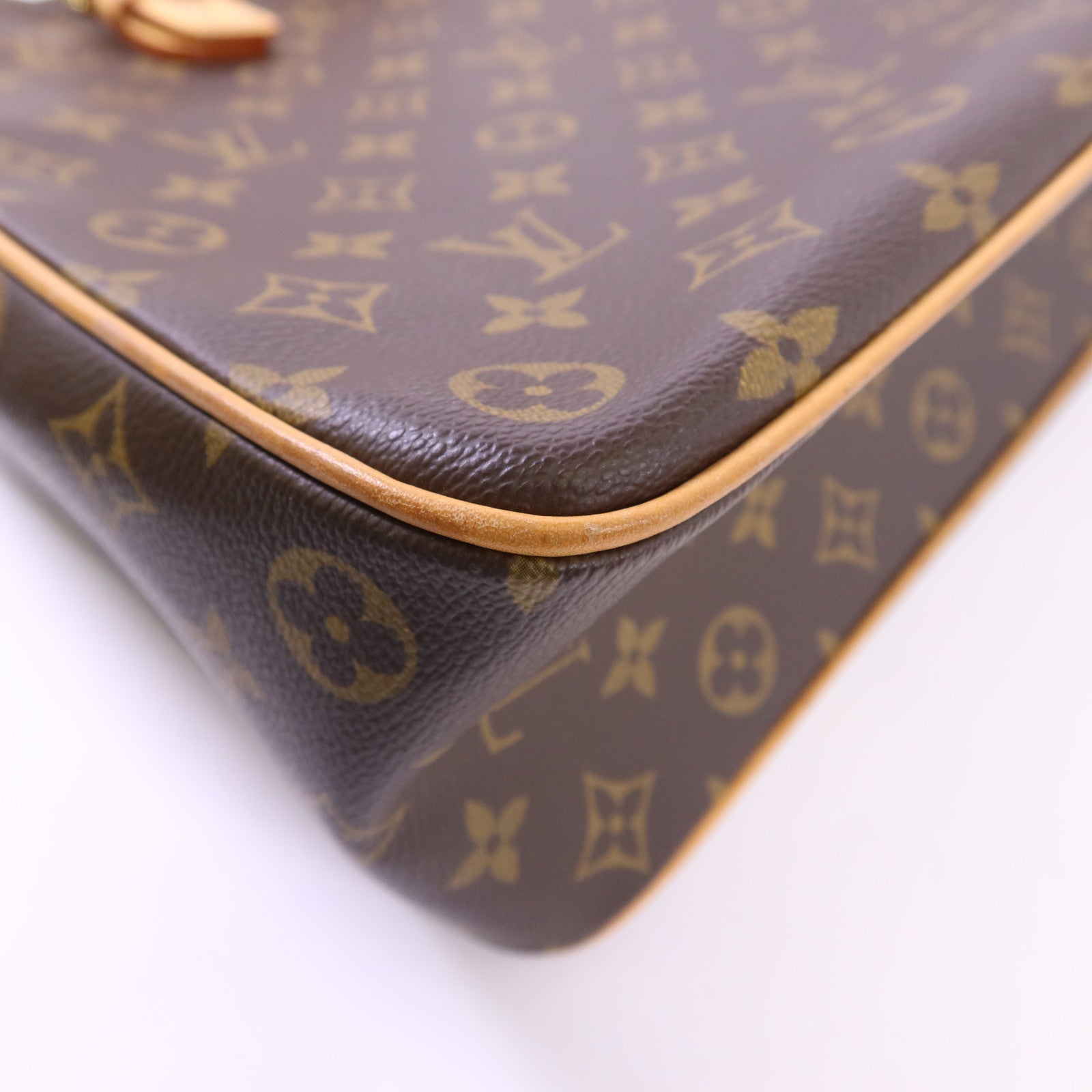 LOUIS VUITTON Monogram Multipli Cite金扣肩背袋