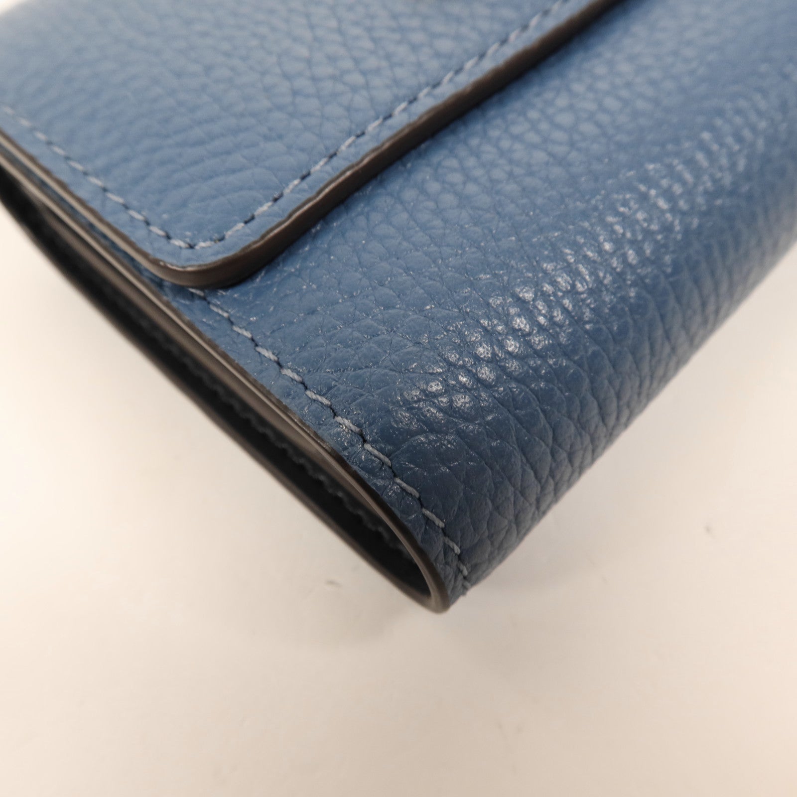 COACH 牛皮皮革Wallet金扣錢包