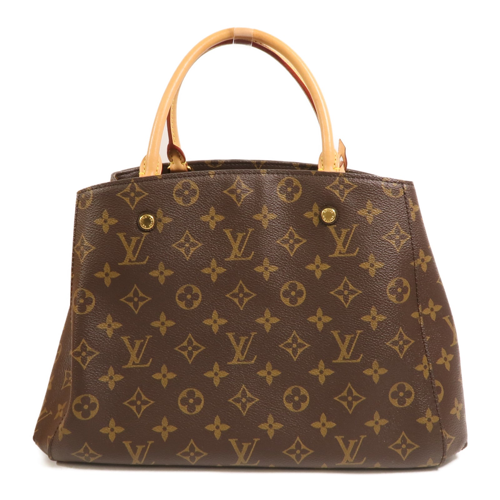 LOUIS VUITTON Monogram Montaigne MM手挽肩背兩用袋